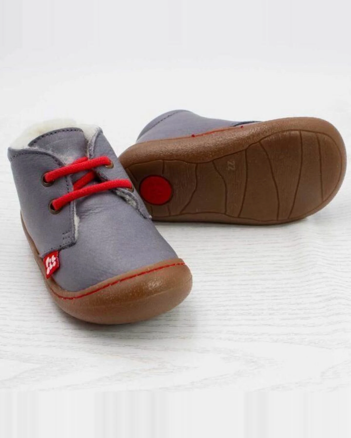 Pololo Lauflernschuh-Winterschuh "Juan", gefüttert mit 100% Wolle (Bio/kbT), Gr. 20 - 27 – Ansicht 4
