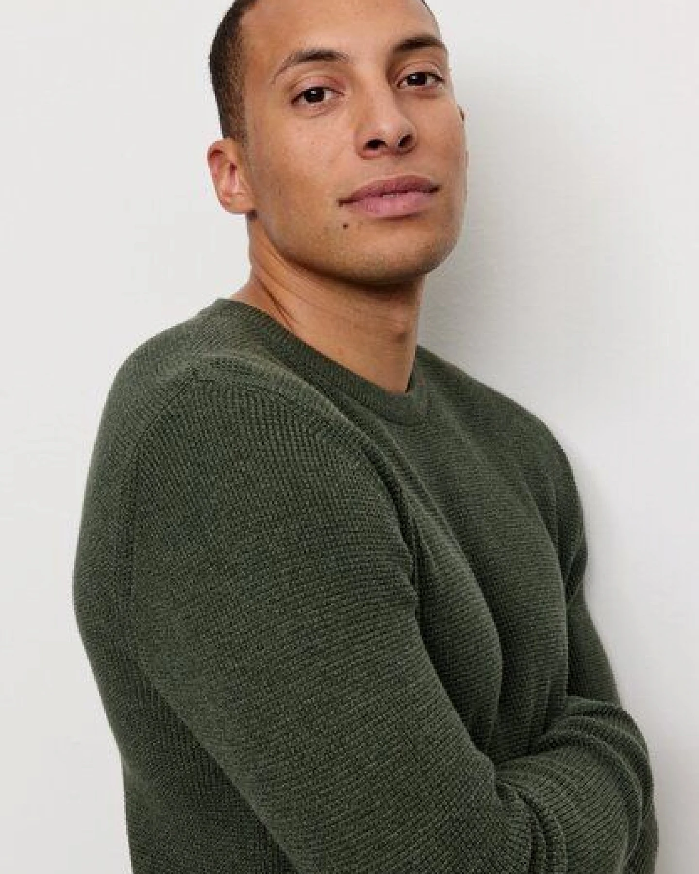 Herren Strickpullover aus Bio-Baumwolle - BACOPA - recolution – Ansicht 2
