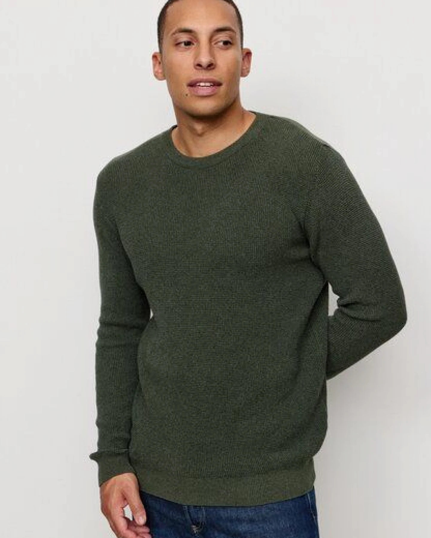 Herren Strickpullover aus Bio-Baumwolle - BACOPA - recolution – Ansicht 4