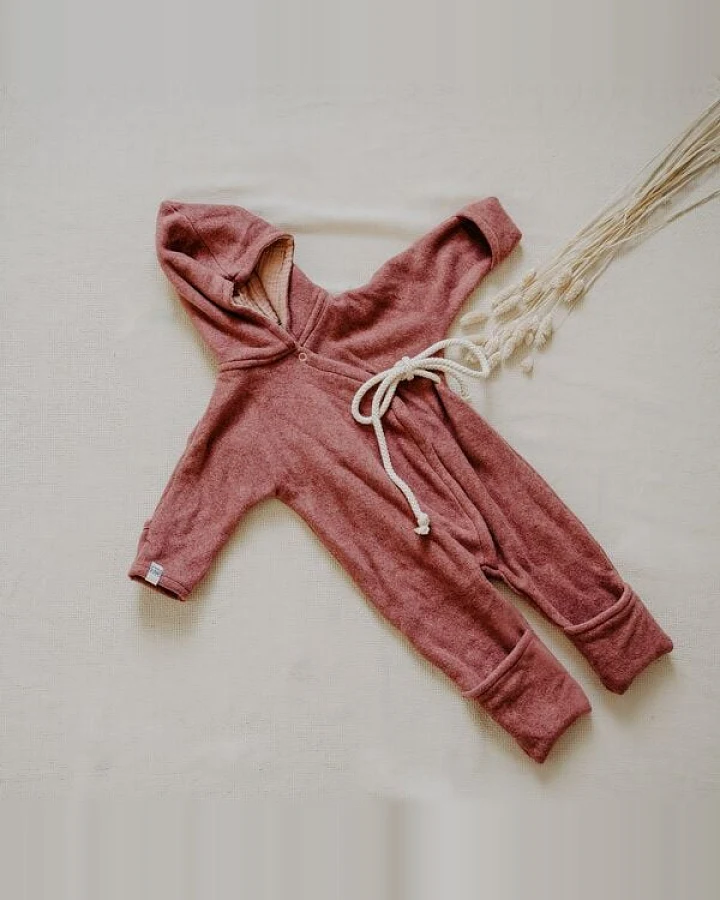 FINO & Stitch DIY Nähset Jumper Baby Bio-Baumwollfleece - zugeschnitten