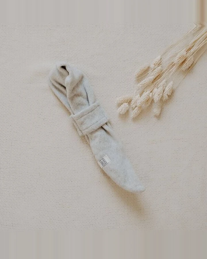 FINO & Stitch DIY Nähset Schal Baby Bio-Baumwollfleece - zugeschnitten