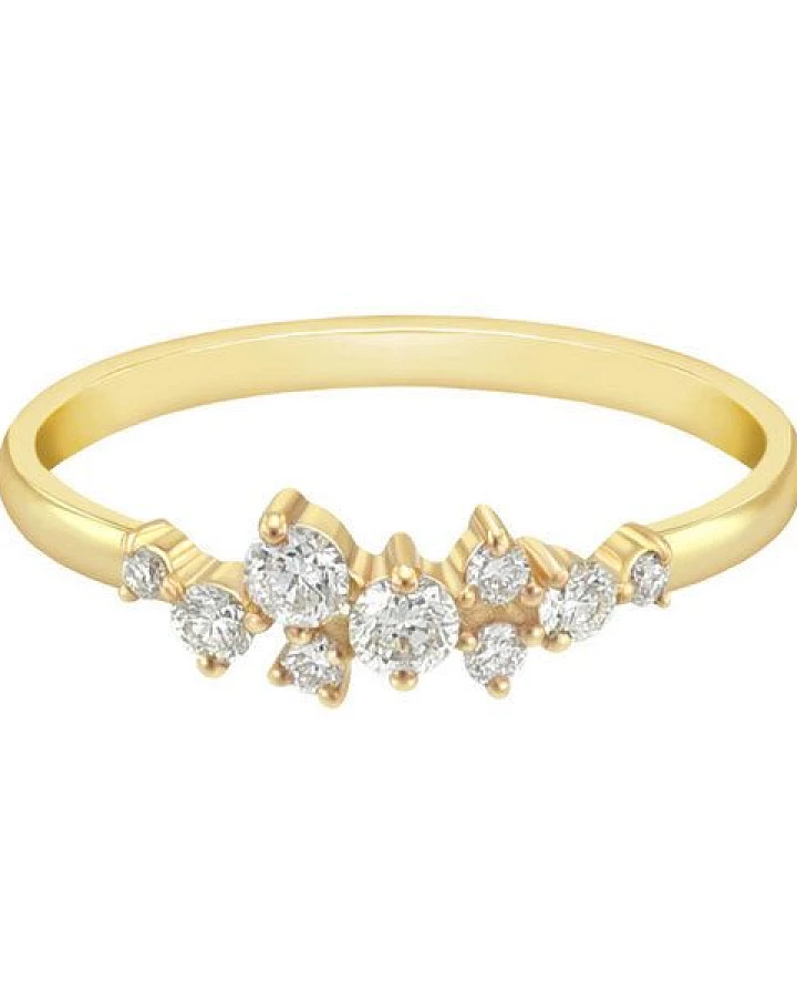 Eppi Cluster-Ring mit Lab Grown Diamanten Isolde