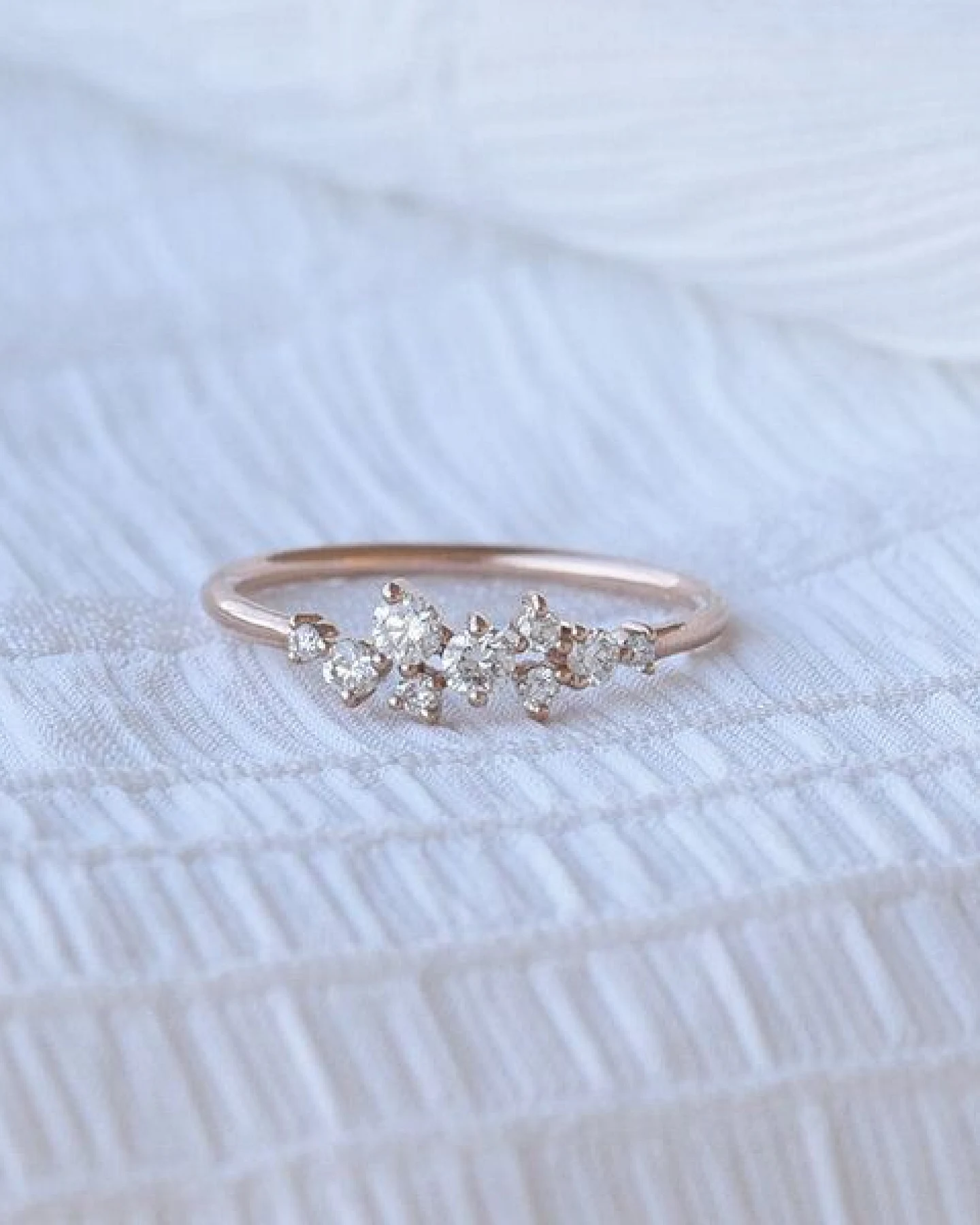 Eppi Cluster-Ring mit Lab Grown Diamanten Isolde – Ansicht 2