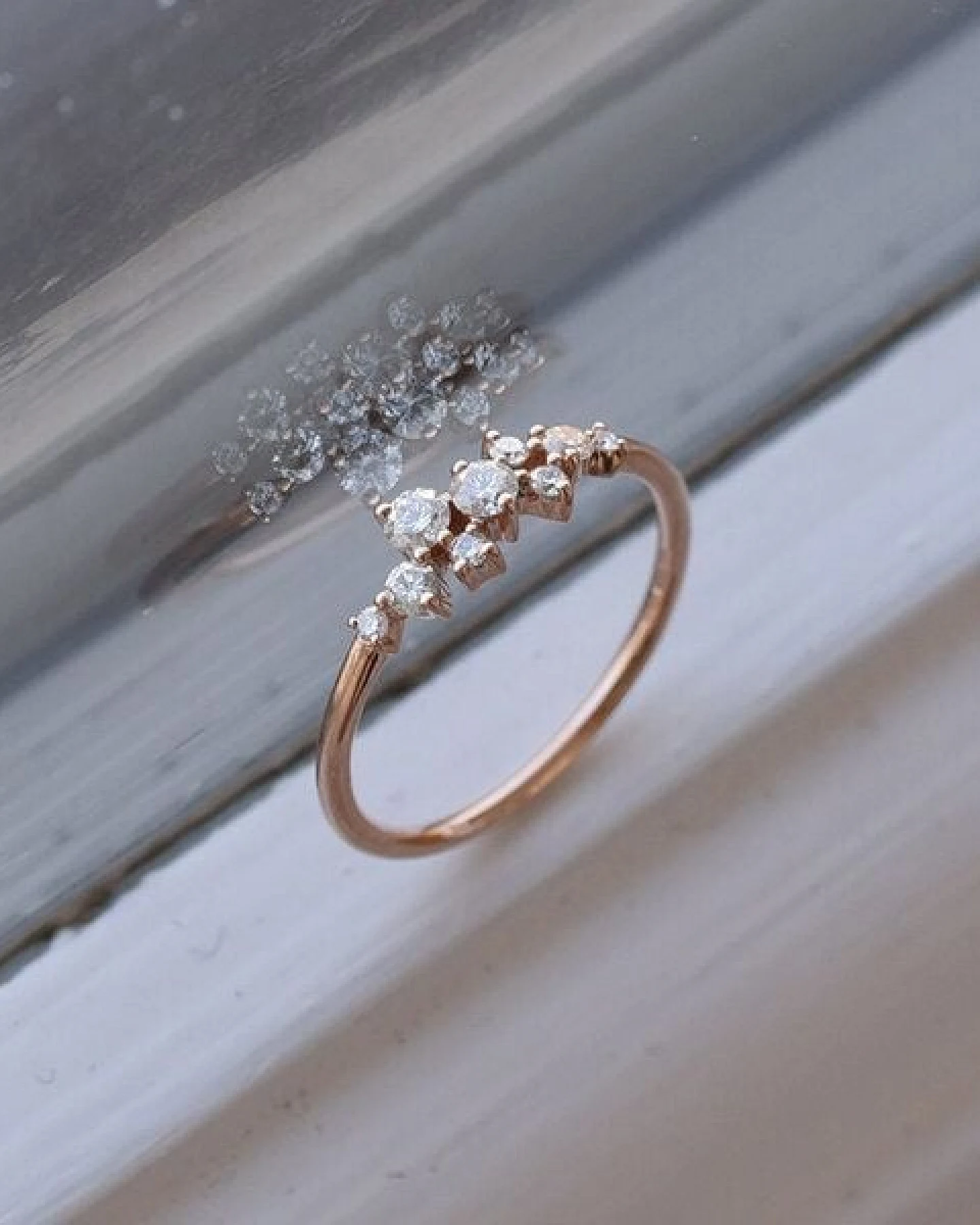 Eppi Cluster-Ring mit Lab Grown Diamanten Isolde – Ansicht 3