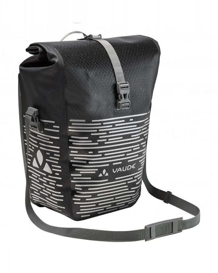 Vaude - Aqua Back Luminum II - Gepäckträgertasche Gr 2 x 24 l grau