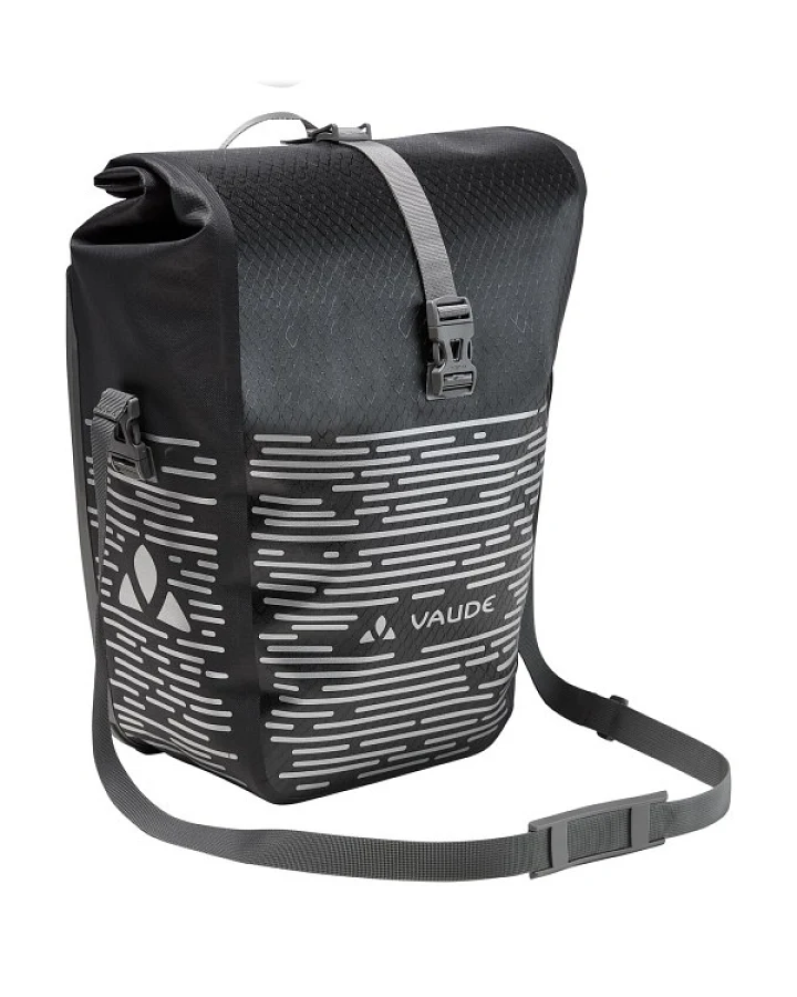 Vaude - Aqua Back Luminum Single II - Gepäckträgertasche Gr 24 l grau