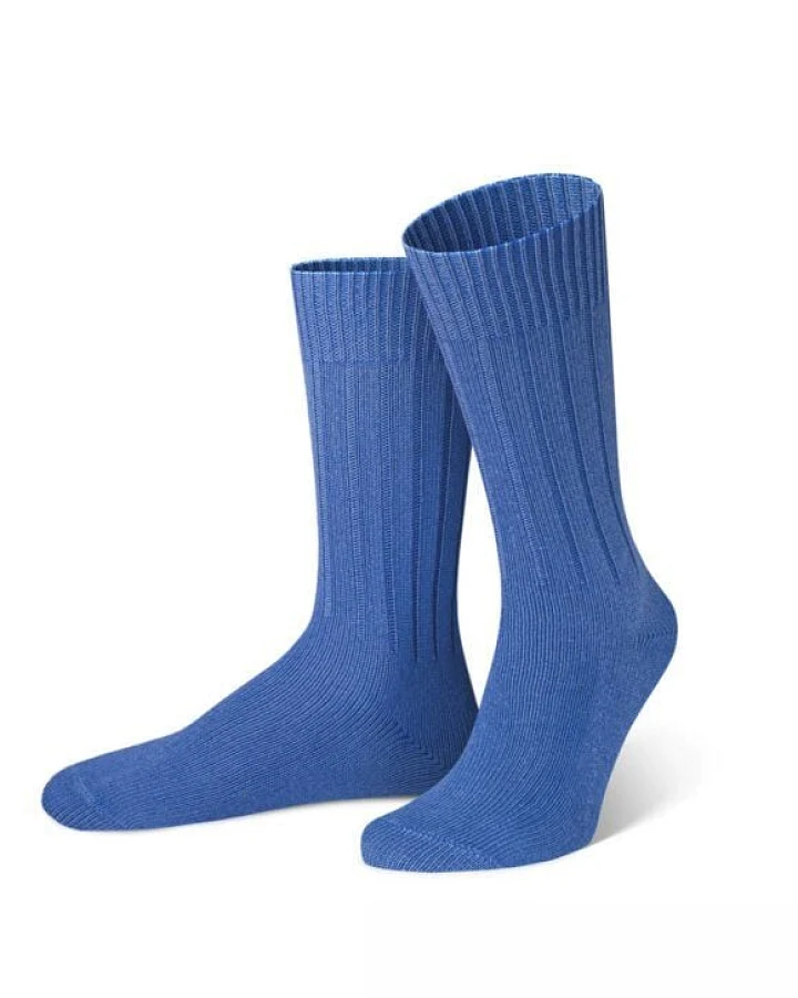 von Jungfeld Blaue Wintersocken - Damen/Herren