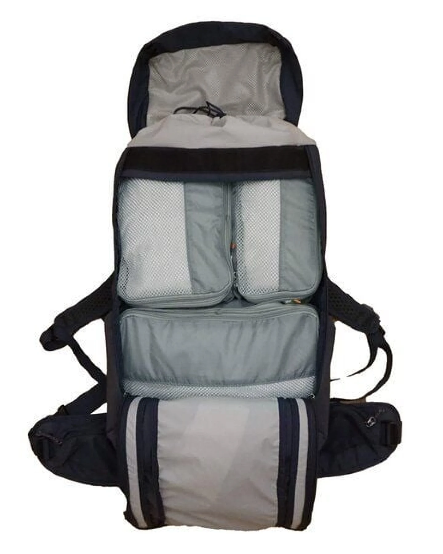TRAVEL DUDE Packing Cubes, Packtaschen, Packwürfel, Kofferorganizer mit Kompression aus recycelten Plastikflaschen – Ansicht 2
