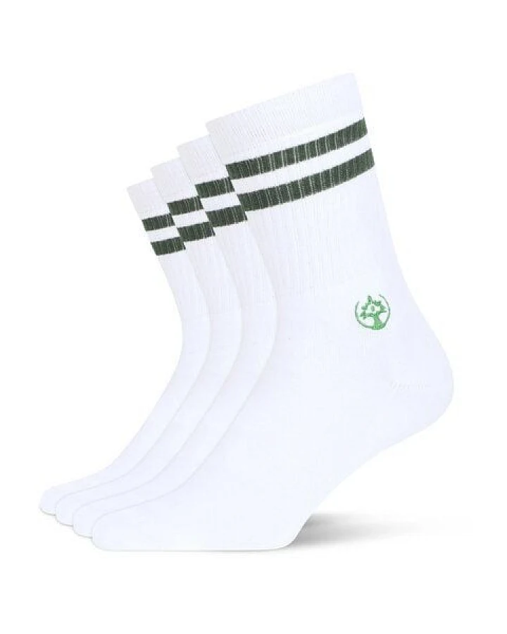 Socks For Plants Nachhaltige Baumwollsocken in Top-Qualität 4er Pack