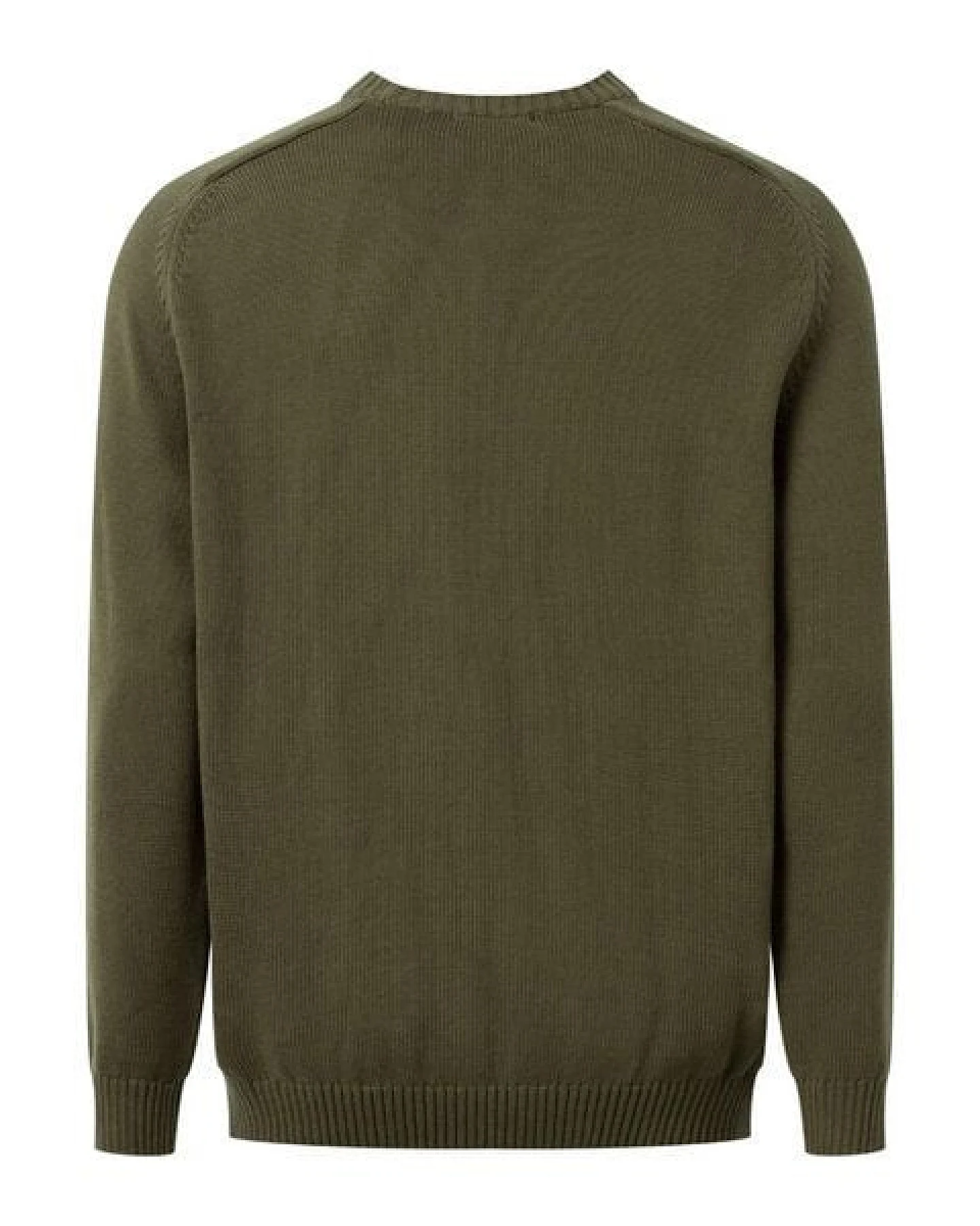 KnowledgeCotton Apparel Strickpullover CREW NECK aus Bio-Baumwolle – Ansicht 3