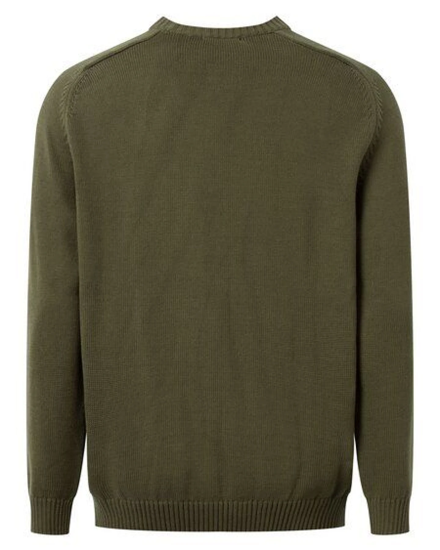 KnowledgeCotton Apparel Strickpullover CREW NECK aus Bio-Baumwolle – Ansicht 4