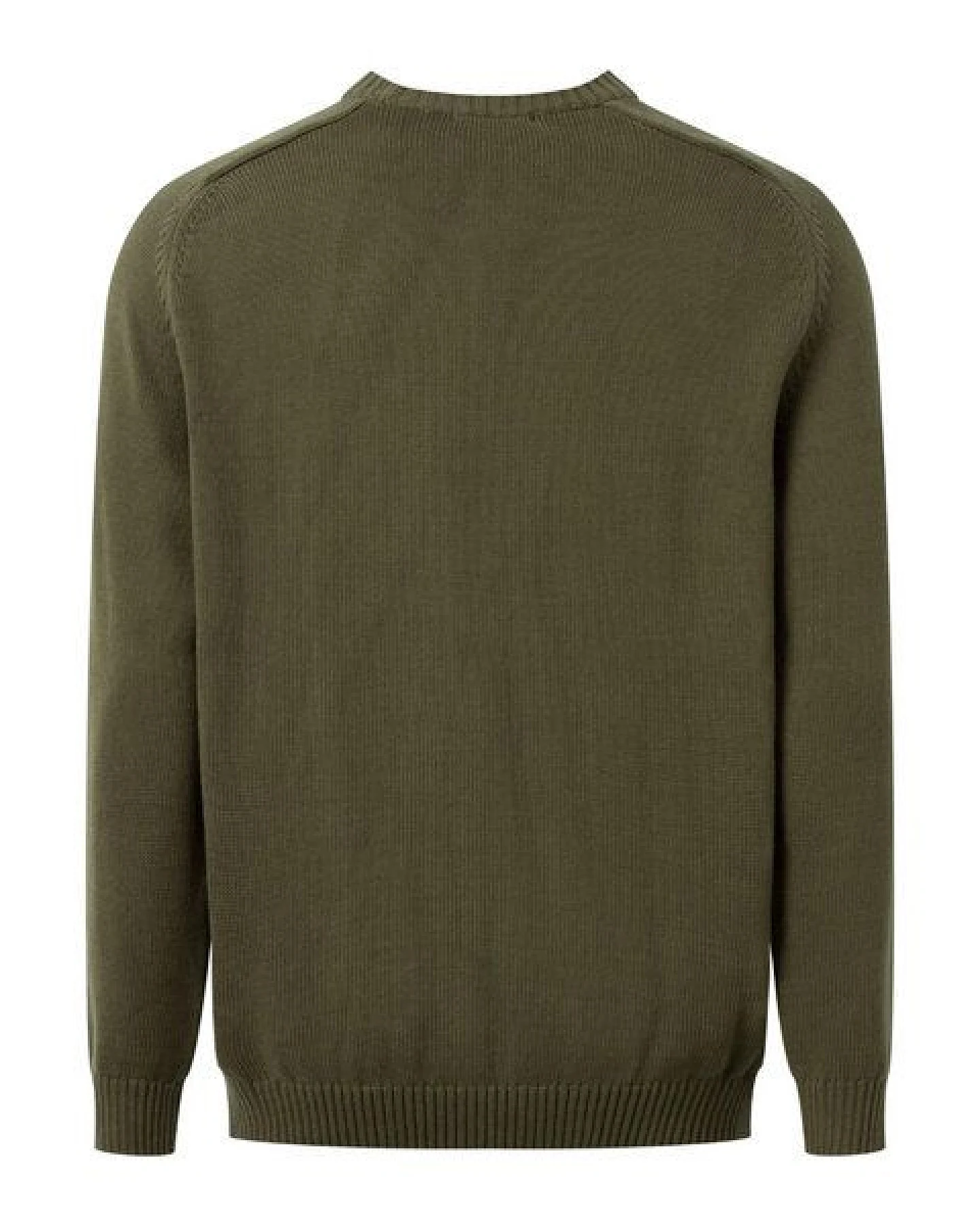 KnowledgeCotton Apparel Strickpullover CREW NECK aus Bio-Baumwolle – Ansicht 3