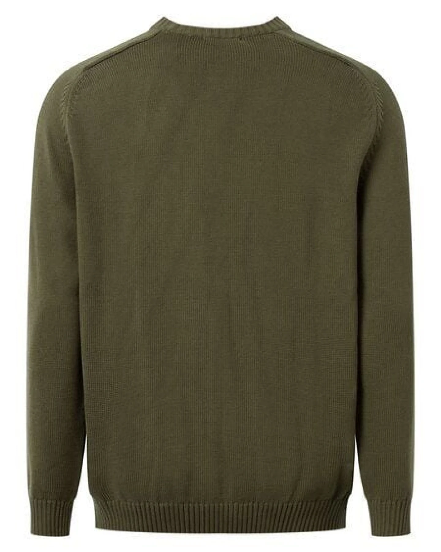 KnowledgeCotton Apparel Strickpullover CREW NECK aus Bio-Baumwolle – Ansicht 4