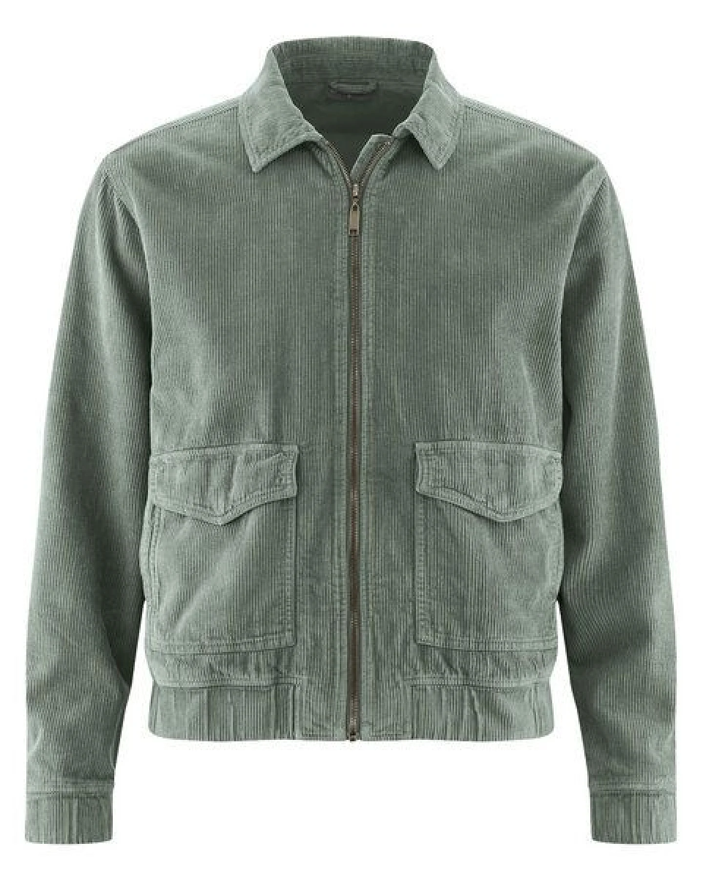 Hempage Herren Cord Jacke gefüttert Hanf/Bio-Baumwolle – Ansicht 2