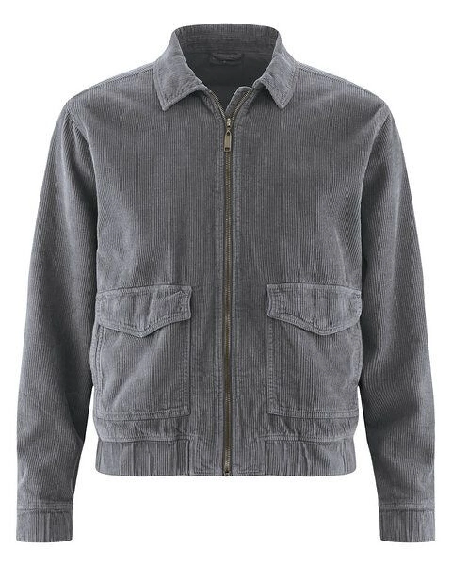 Hempage Herren Cord Jacke gefüttert Hanf/Bio-Baumwolle – Ansicht 2