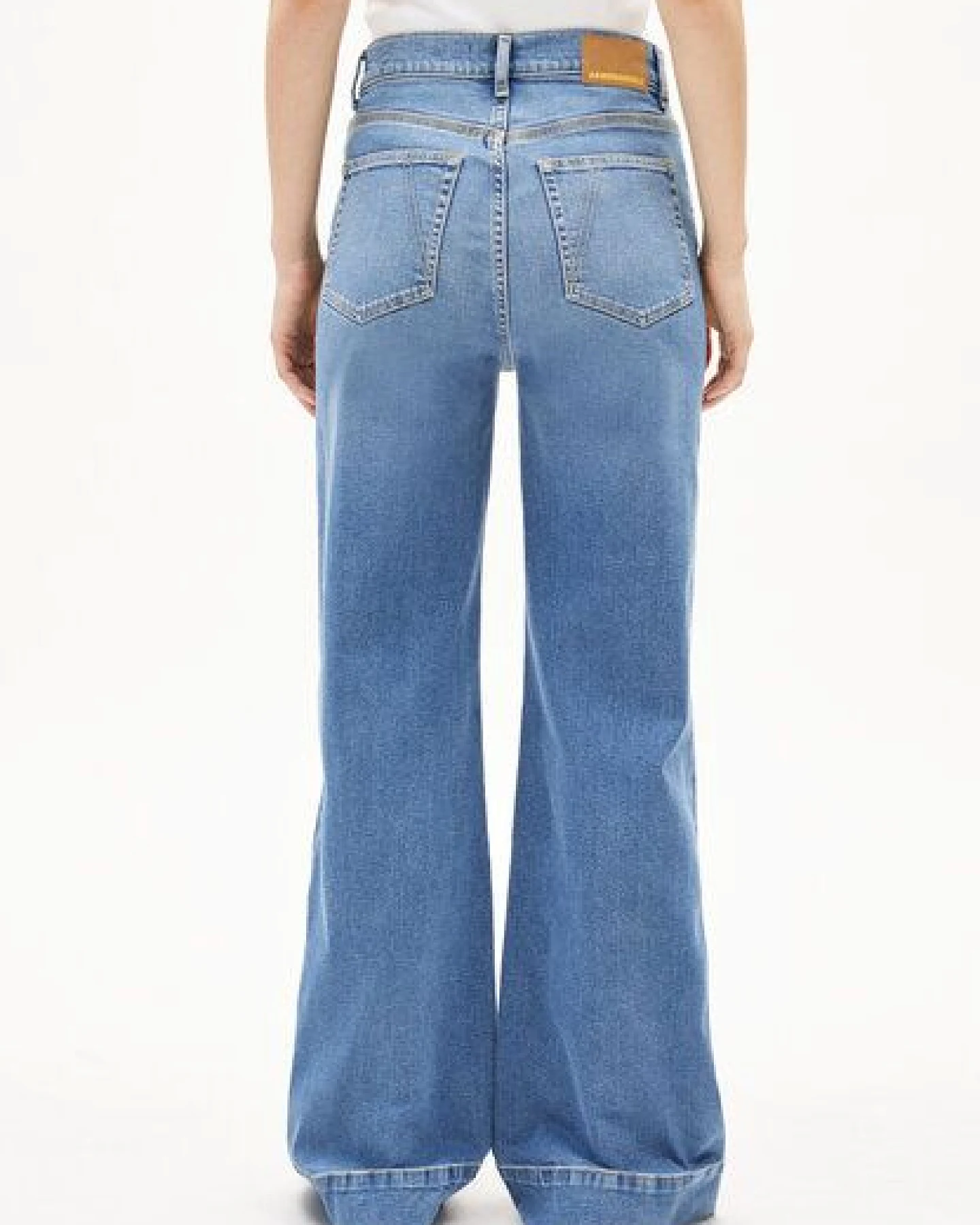 ARMEDANGELS MURLIAA Damen Wide Jeans recycelter Baumwoll Mix Comfort Stretch – Ansicht 2