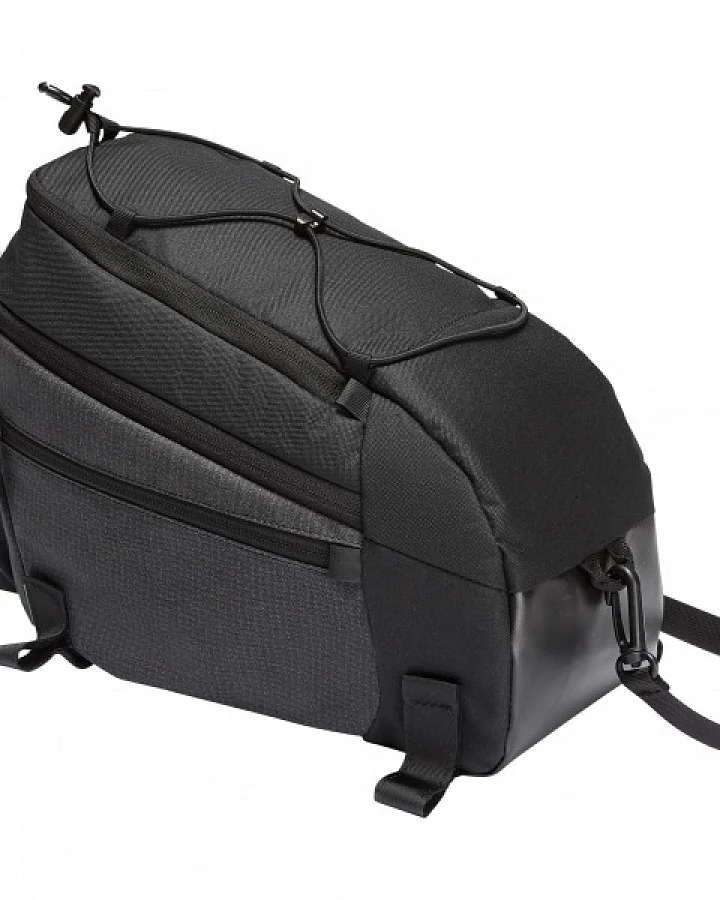 Vaude - Silkroad L Luminum - Gepäckträgertasche Gr 9 + 2 l grau/schwarz