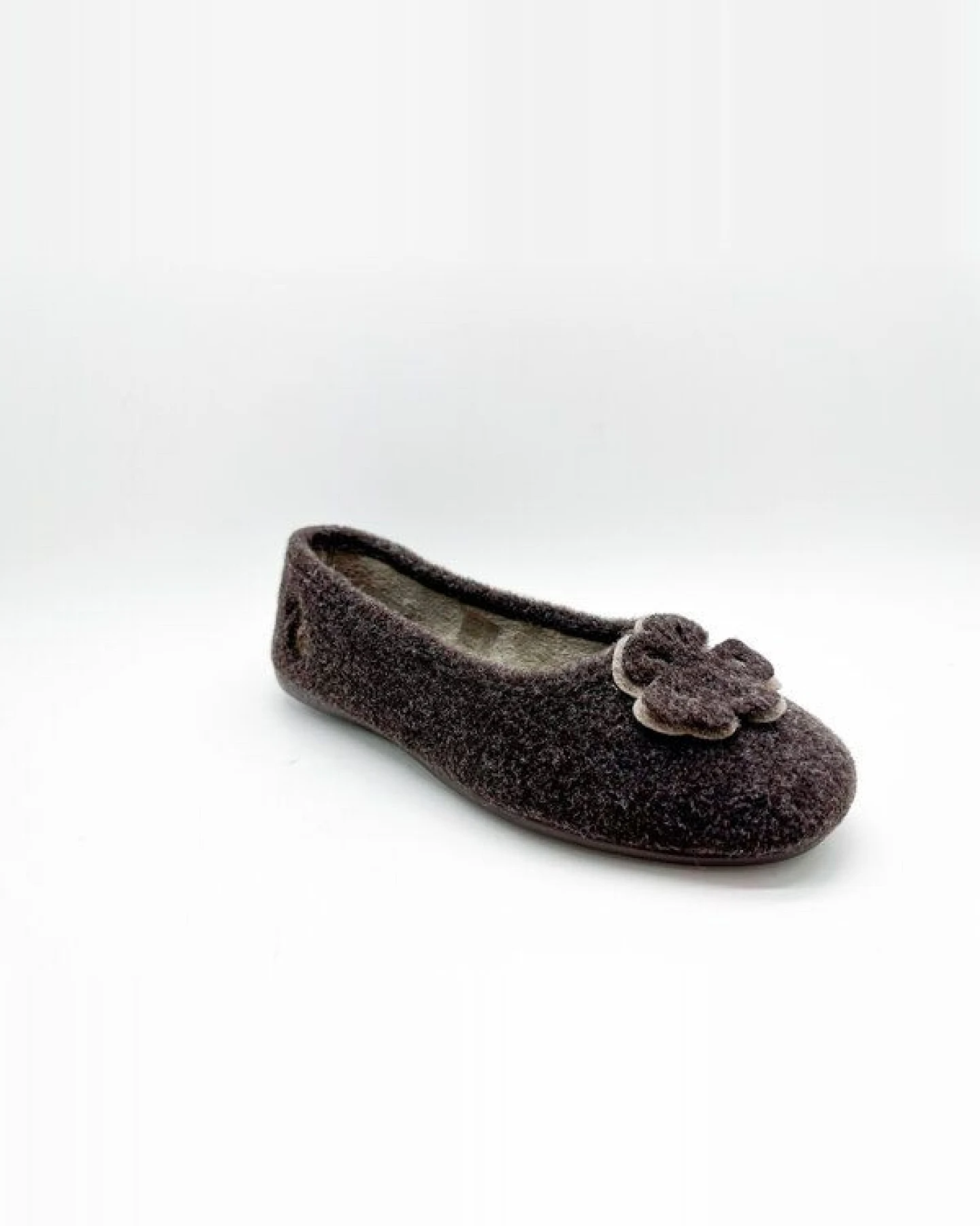 Veganer Hausschuh "thies ® Eco Ballerina" aus recycelten PES, fair produziert – Ansicht 2