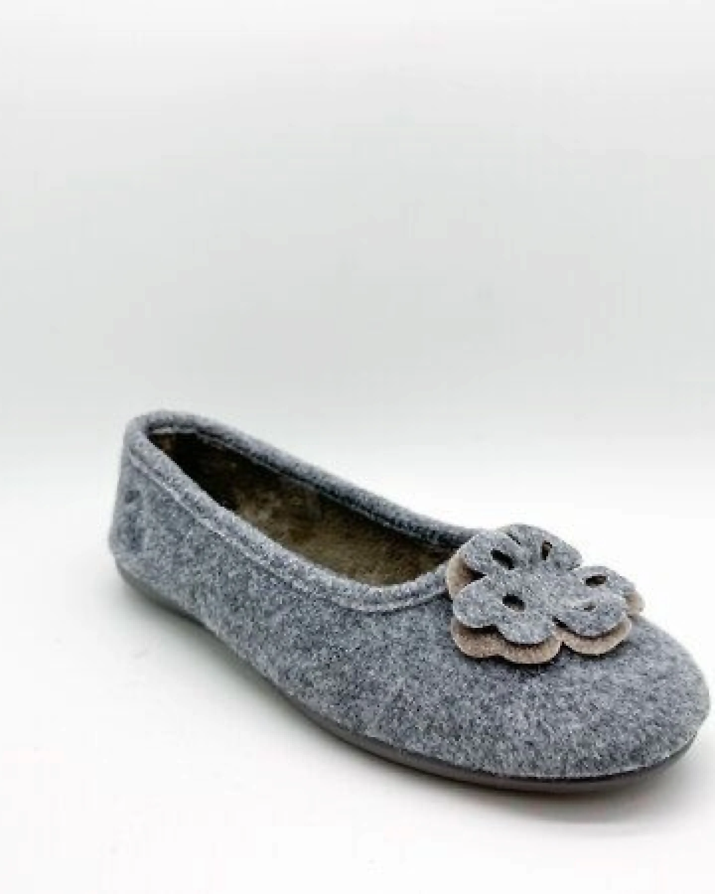 Veganer Hausschuh "thies ® Eco Ballerina" aus recycelten PES, fair produziert – Ansicht 2