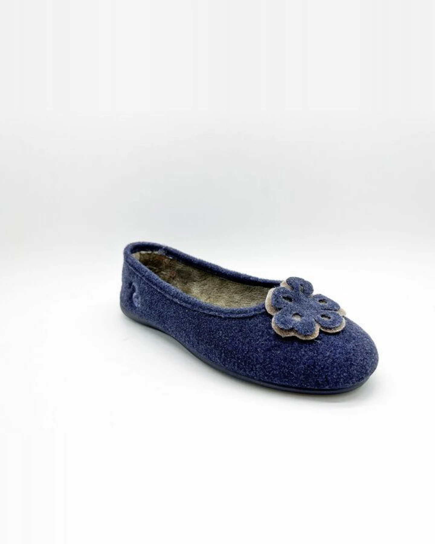 Veganer Hausschuh "thies ® Eco Ballerina" aus recycelten PES, fair produziert – Ansicht 3