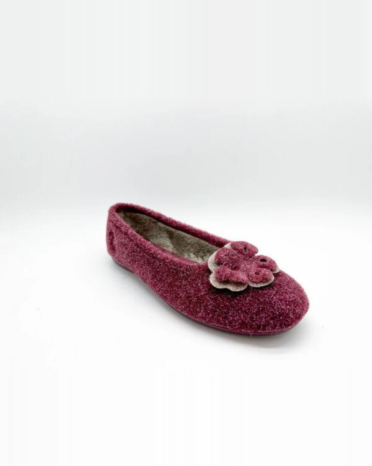 Veganer Hausschuh "thies ® Eco Ballerina" aus recycelten PES, fair produziert – Ansicht 2