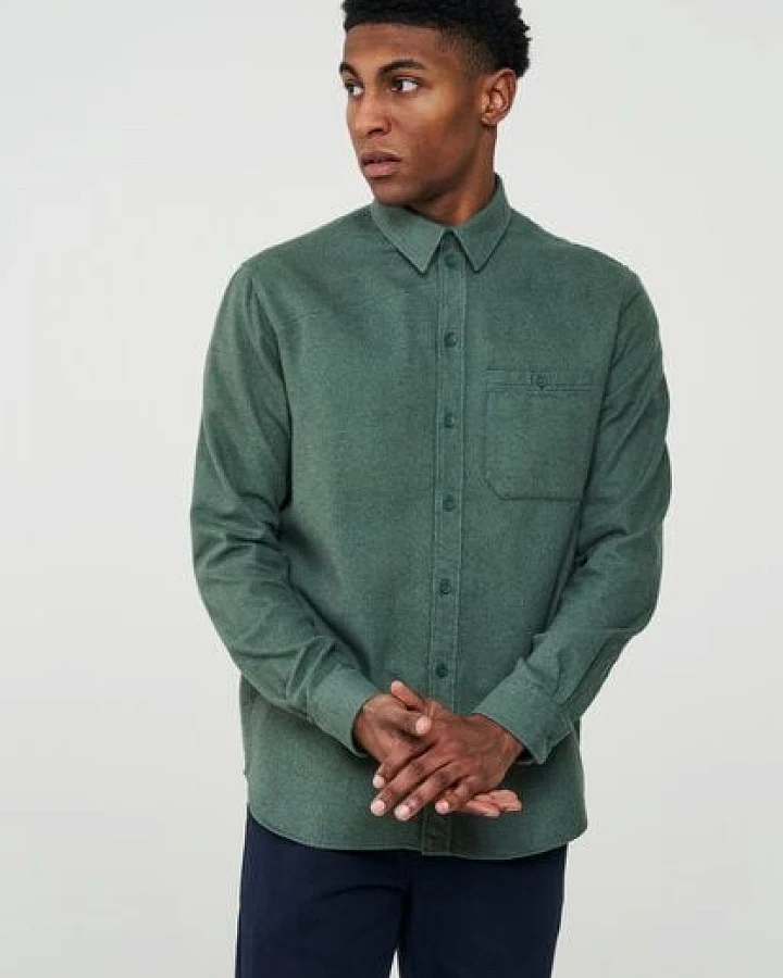 Hemd aus Tencel Bio-Baumwolle Mix