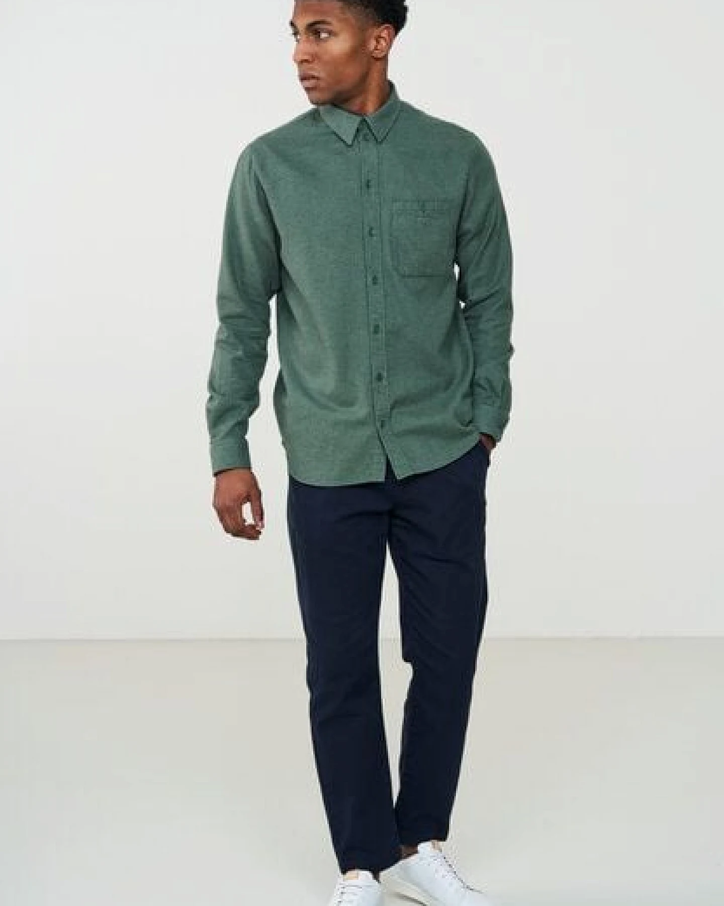 Hemd aus Tencel Bio-Baumwolle Mix – Ansicht 3