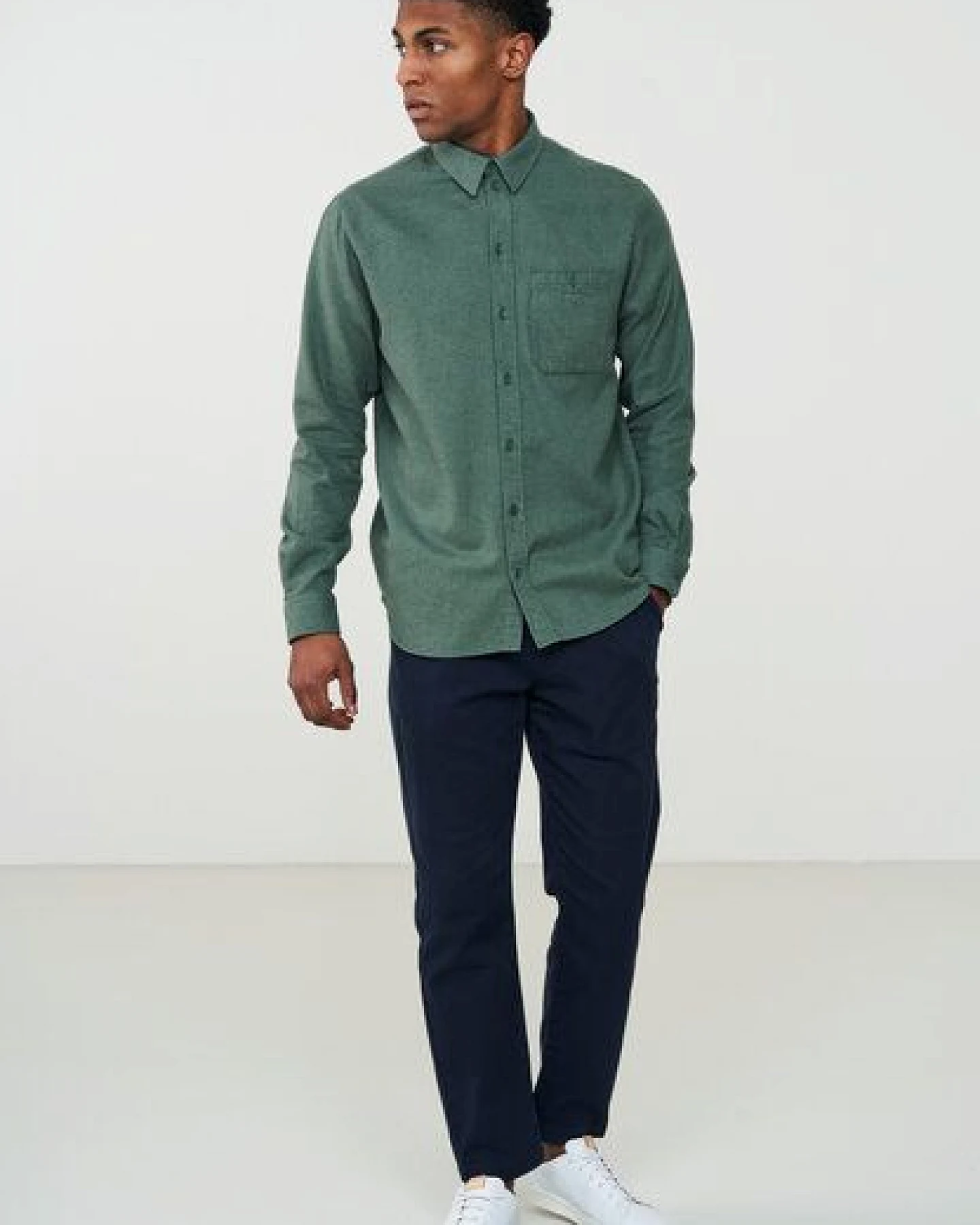 Hemd aus Tencel Bio-Baumwolle Mix – Ansicht 3