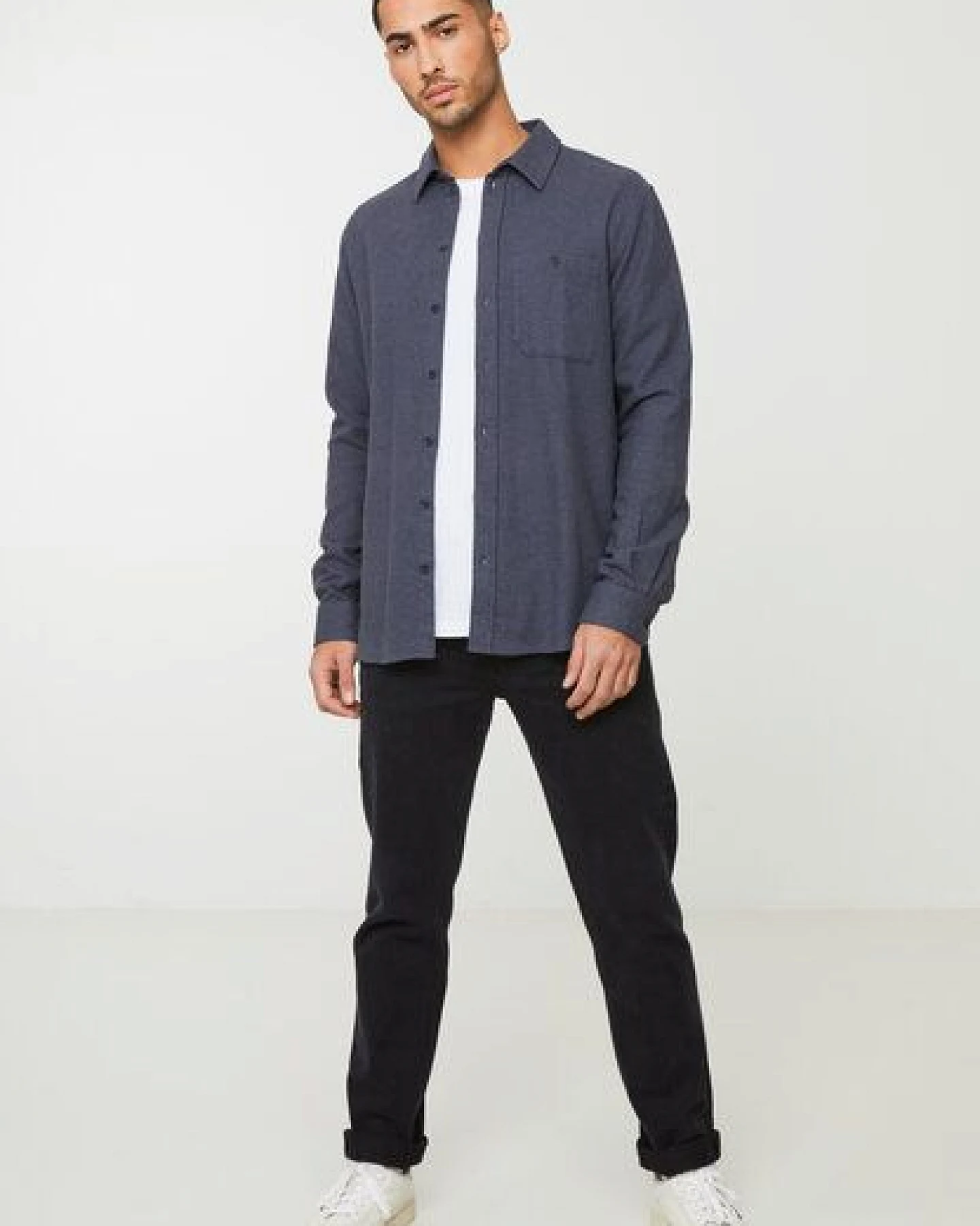Hemd aus Tencel Bio-Baumwolle Mix – Ansicht 3