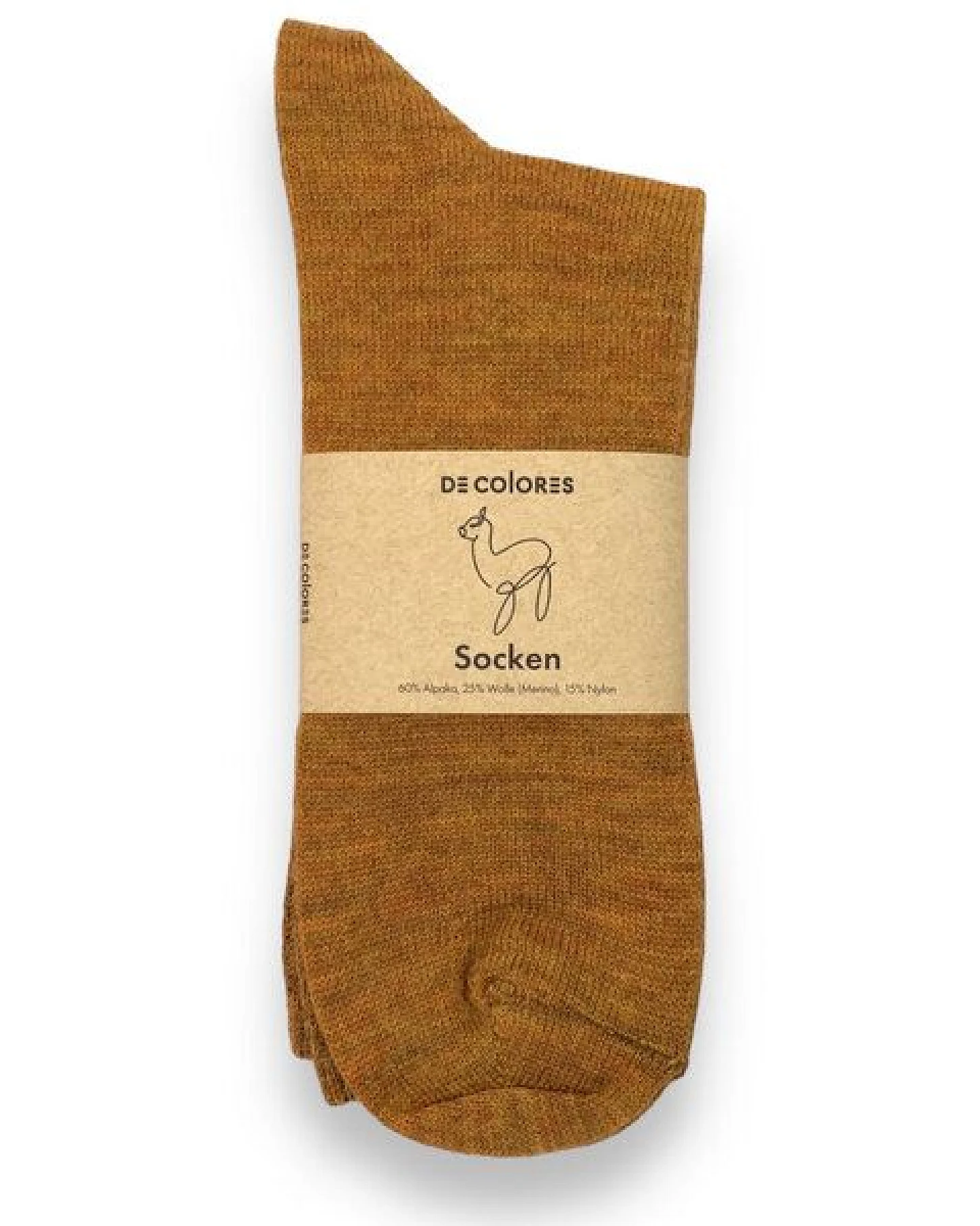 De Colores Socken aus Alpakawolle, Wolle und Nylon – Ansicht 2