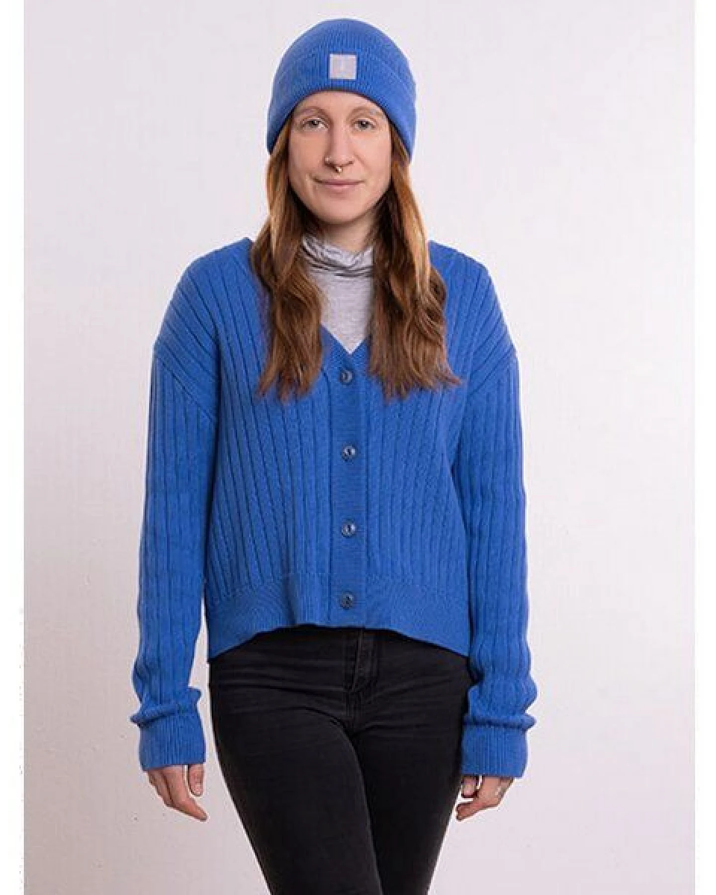 bleed Strickjacke COMFY KNIT aus TENCEL und Bio-Baumwolle – Ansicht 2