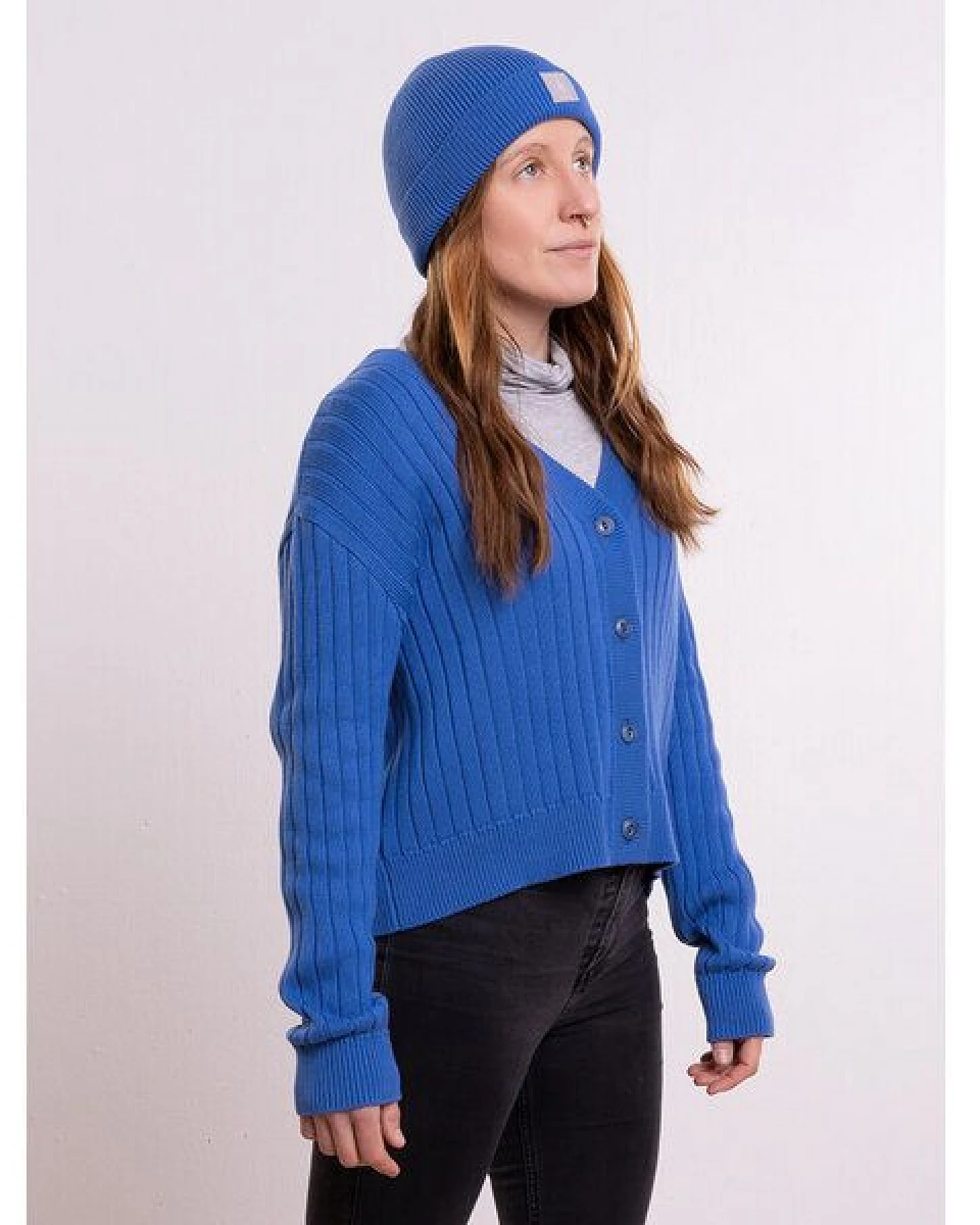 bleed Strickjacke COMFY KNIT aus TENCEL und Bio-Baumwolle – Ansicht 3