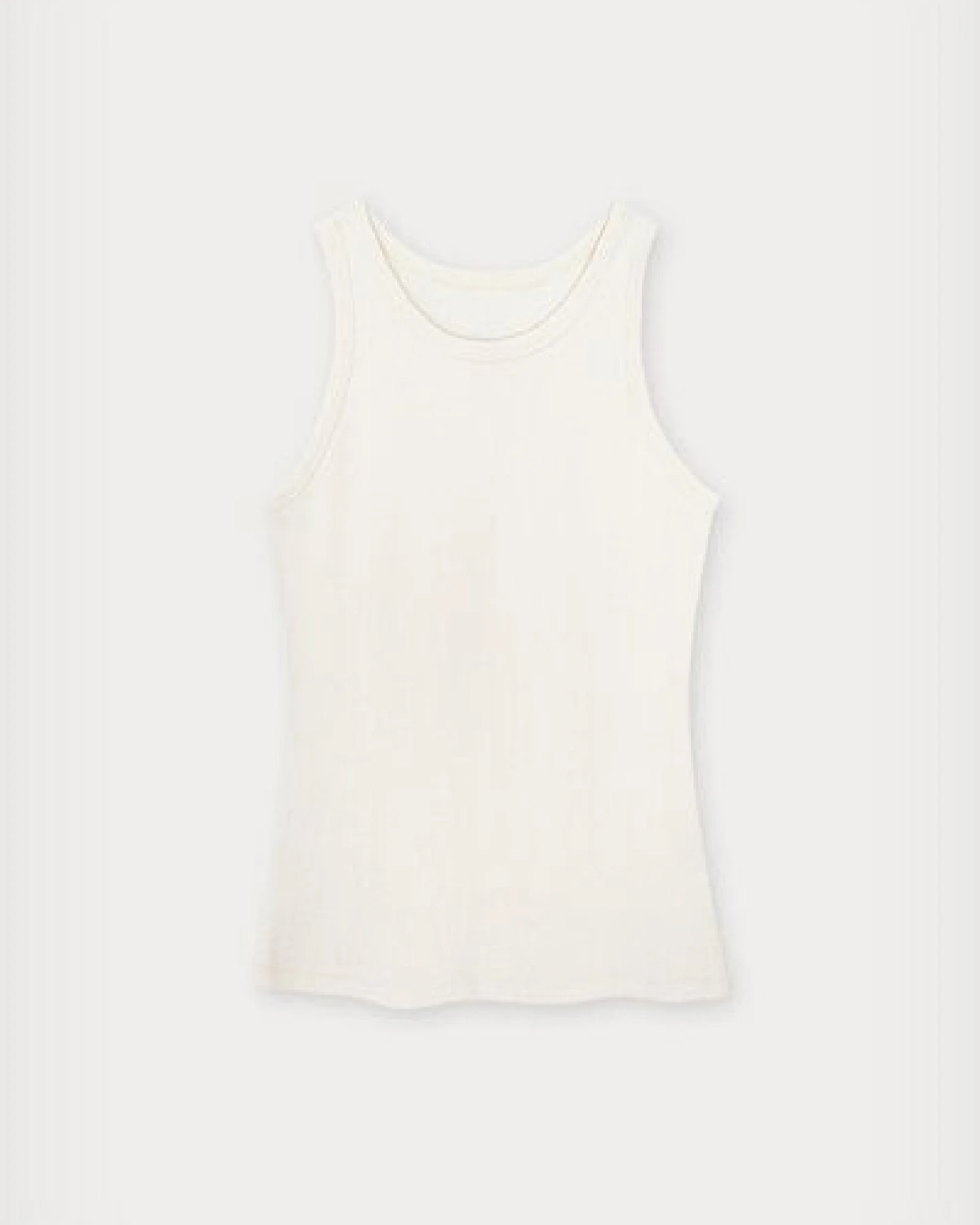 The Slow Label Geripptes Tank Top aus Bio- und recycelter Baumwolle / Wendbar – Ansicht 3