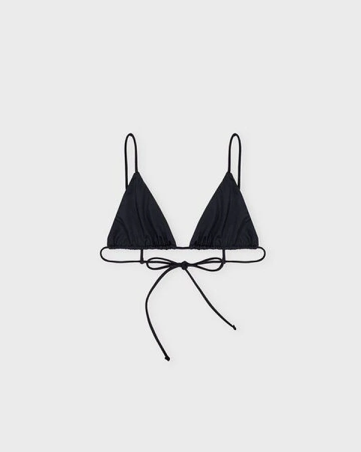 The Slow Label Bikini Top zum Schnüren aus ECONYL®