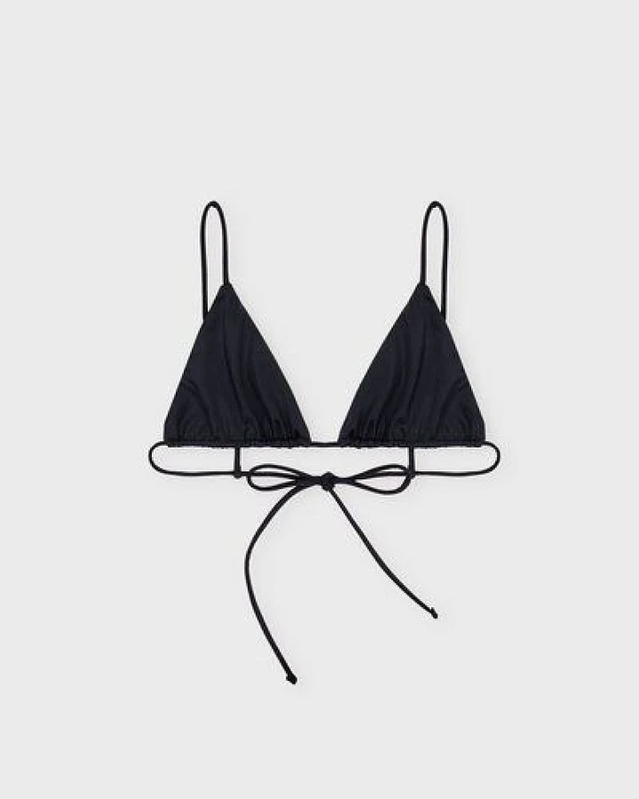 The Slow Label Bikini Top zum Schnüren aus ECONYL®