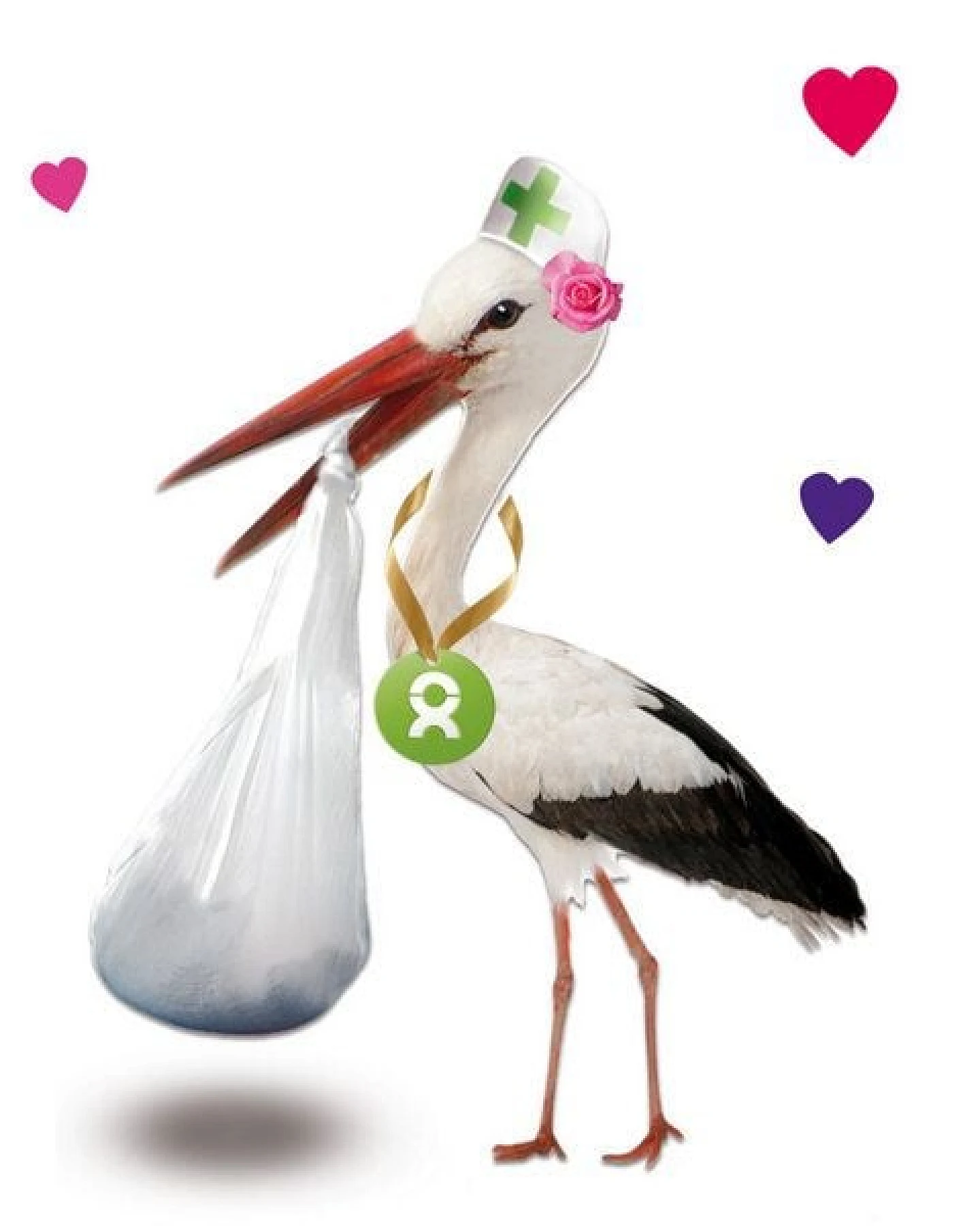 OxfamUnverpackt Spenden-Geschenk "Eine sichere Geburt" (Grußkarte zum Liebe zeigen mit Magnet) – Ansicht 3