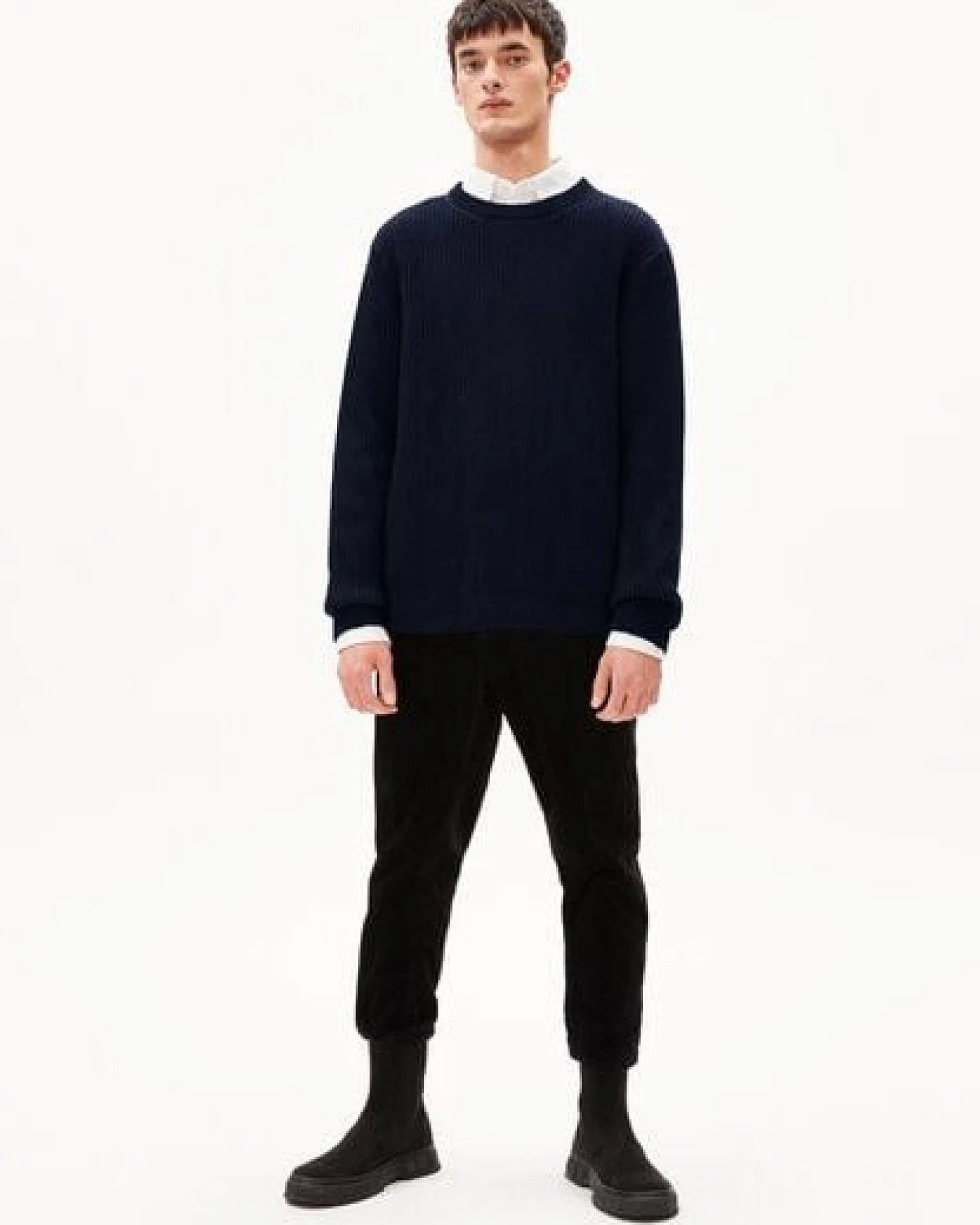 ARMEDANGELS ANDRAAS - Herren Pullover Regular Fit aus Bio-Baumwolle – Ansicht 4