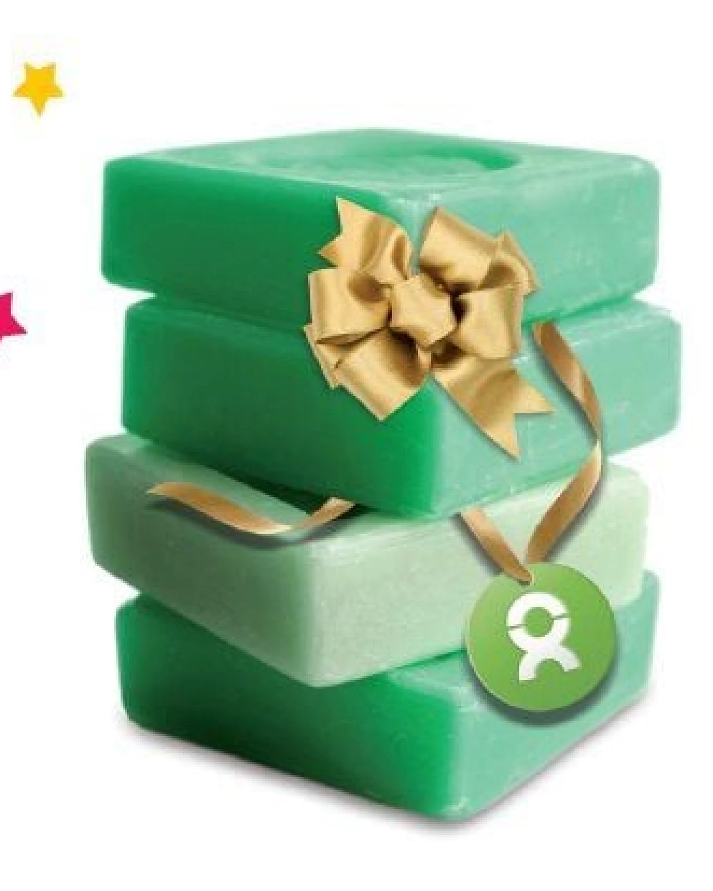 OxfamUnverpackt Spenden-Geschenk "Seife" (Weihnachtskarte mit Magnet) – Ansicht 3