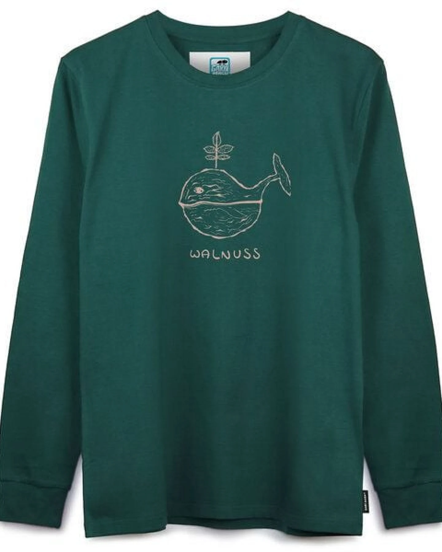 GARY MASH Langarmshirt Scott Walnuss aus Biobaumwolle – Ansicht 3