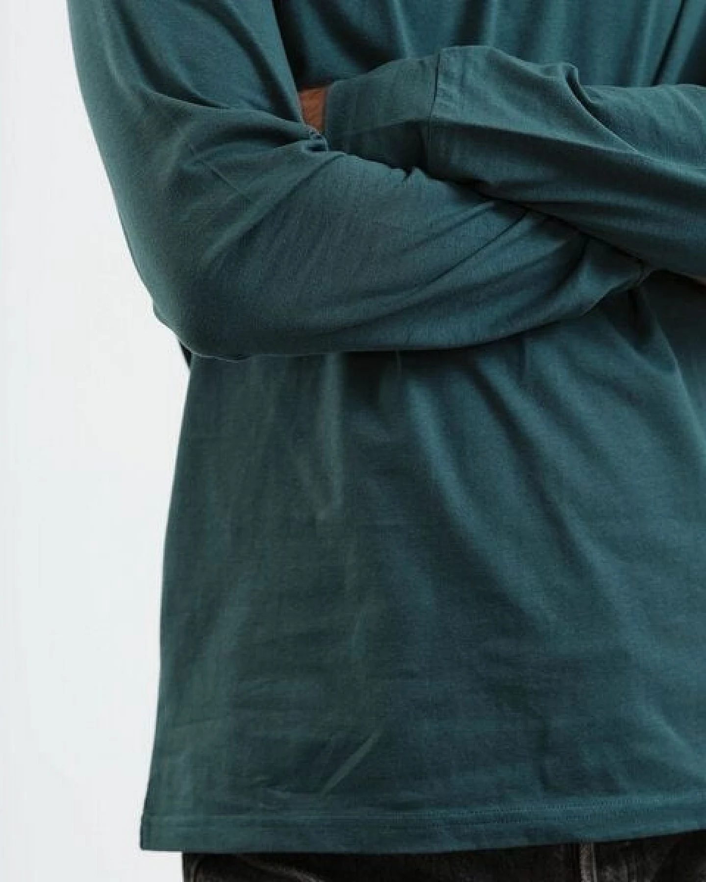 GARY MASH Langarmshirt Scott Atmosphere aus Biobaumwolle – Ansicht 4