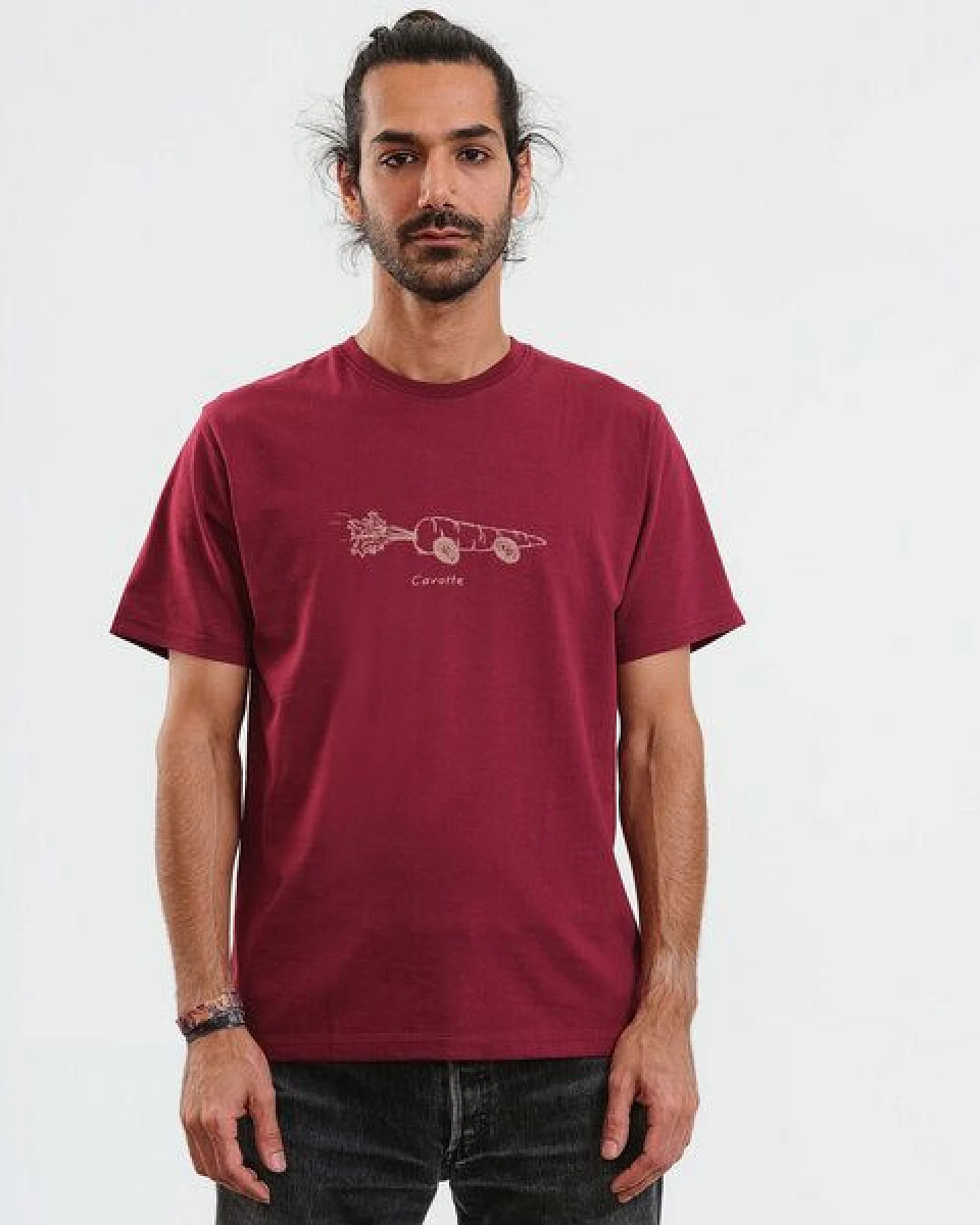 GARY MASH T-Shirt Carotte aus Biobaumwolle – Ansicht 2