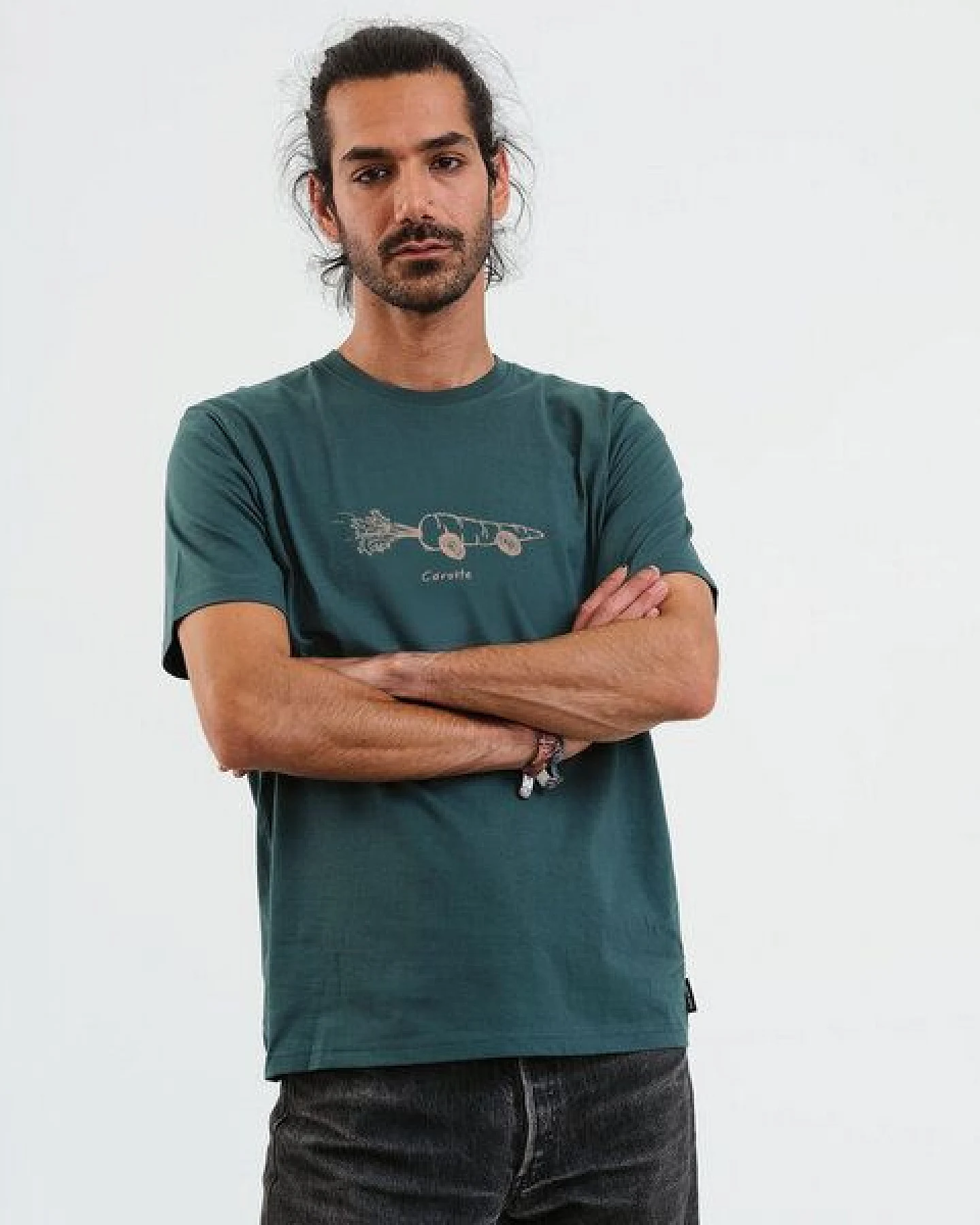 GARY MASH T-Shirt Carotte aus Biobaumwolle – Ansicht 2
