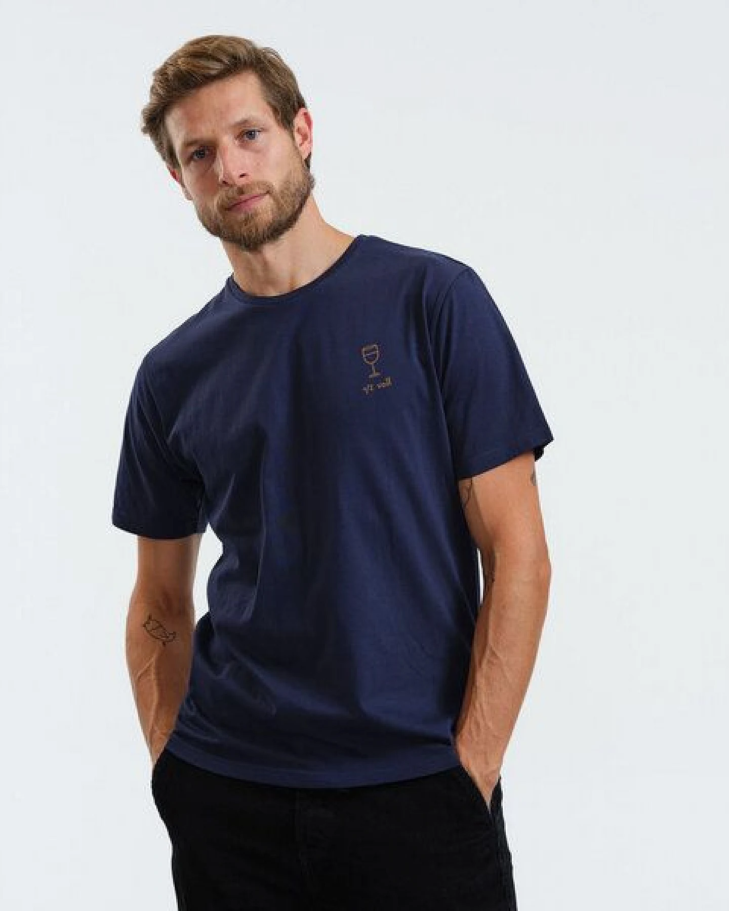GARY MASH T-Shirt halb voll aus Biobaumwolle – Ansicht 2