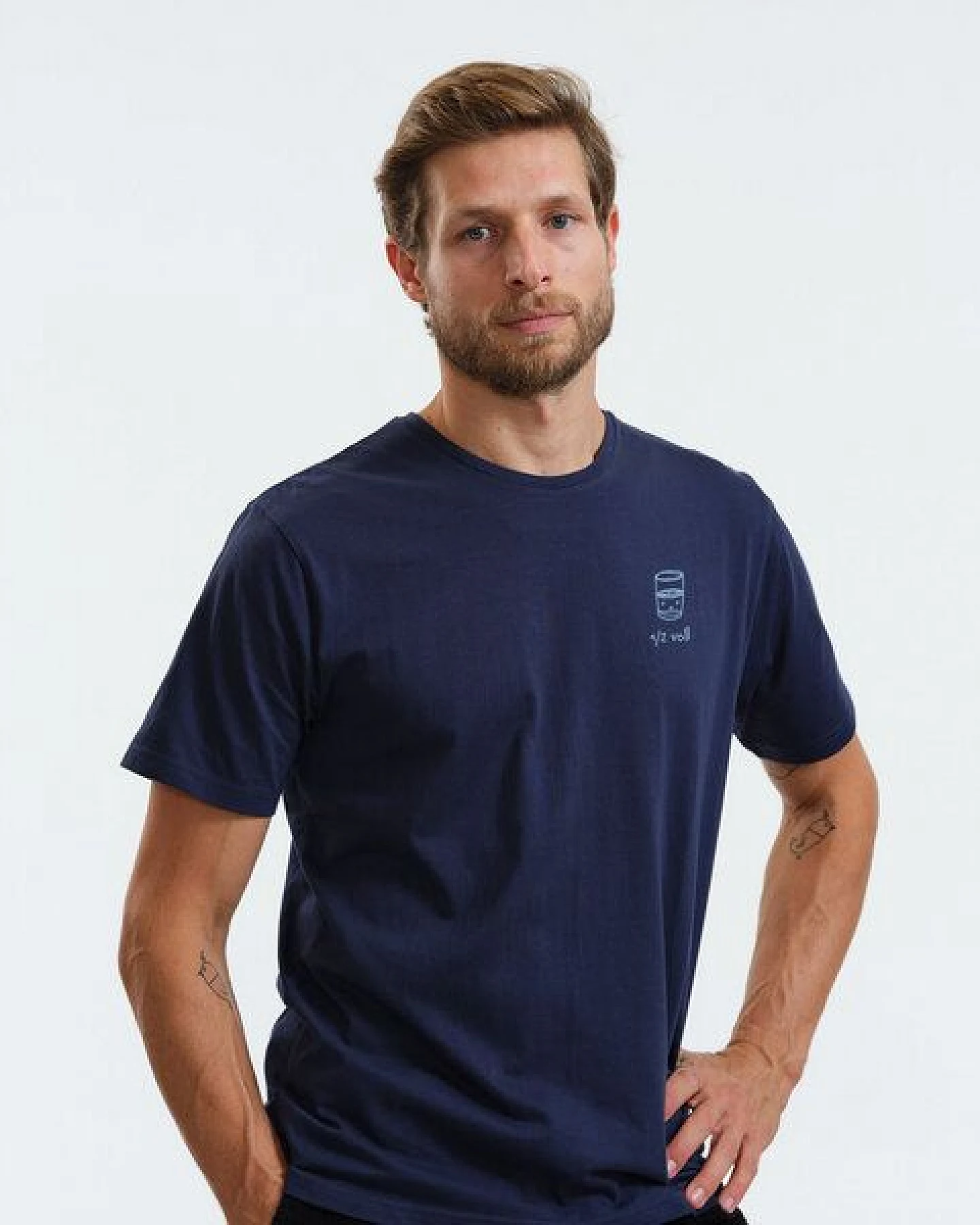 GARY MASH T-Shirt halb voll aus Biobaumwolle – Ansicht 2