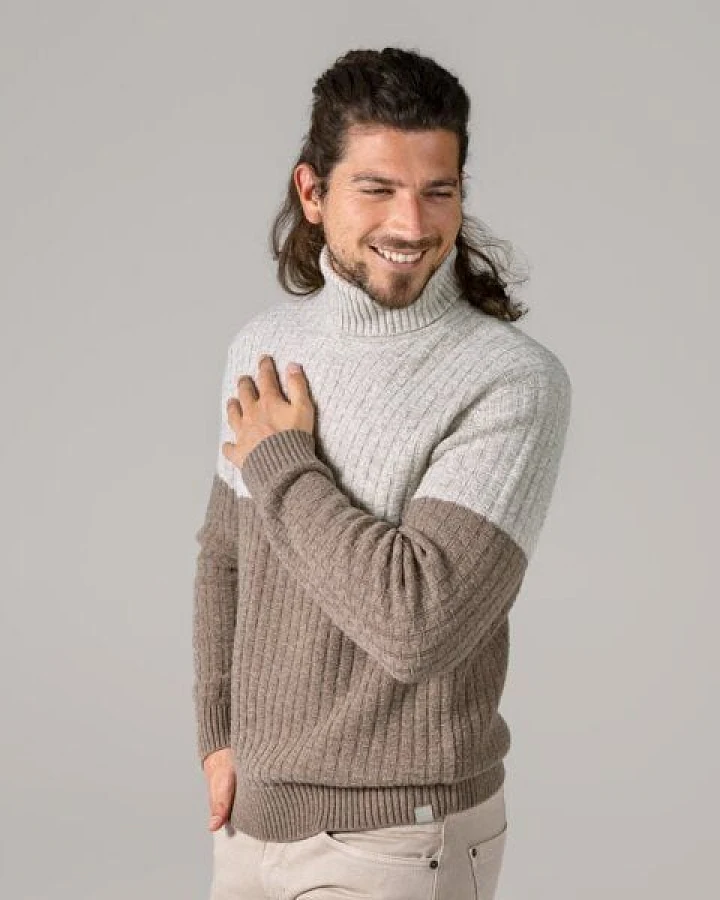 Living Crafts Rollkragenpullover - PATRIZIO