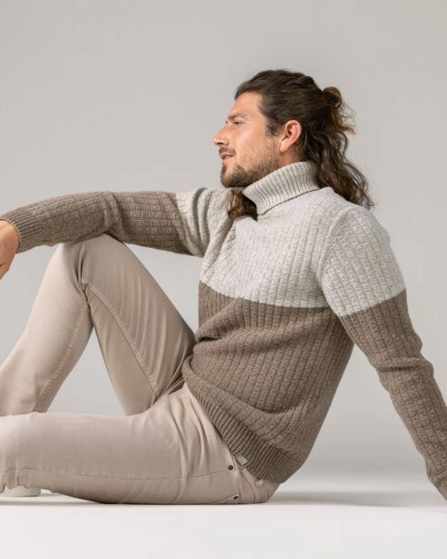 Living Crafts Rollkragenpullover - PATRIZIO – Ansicht 3