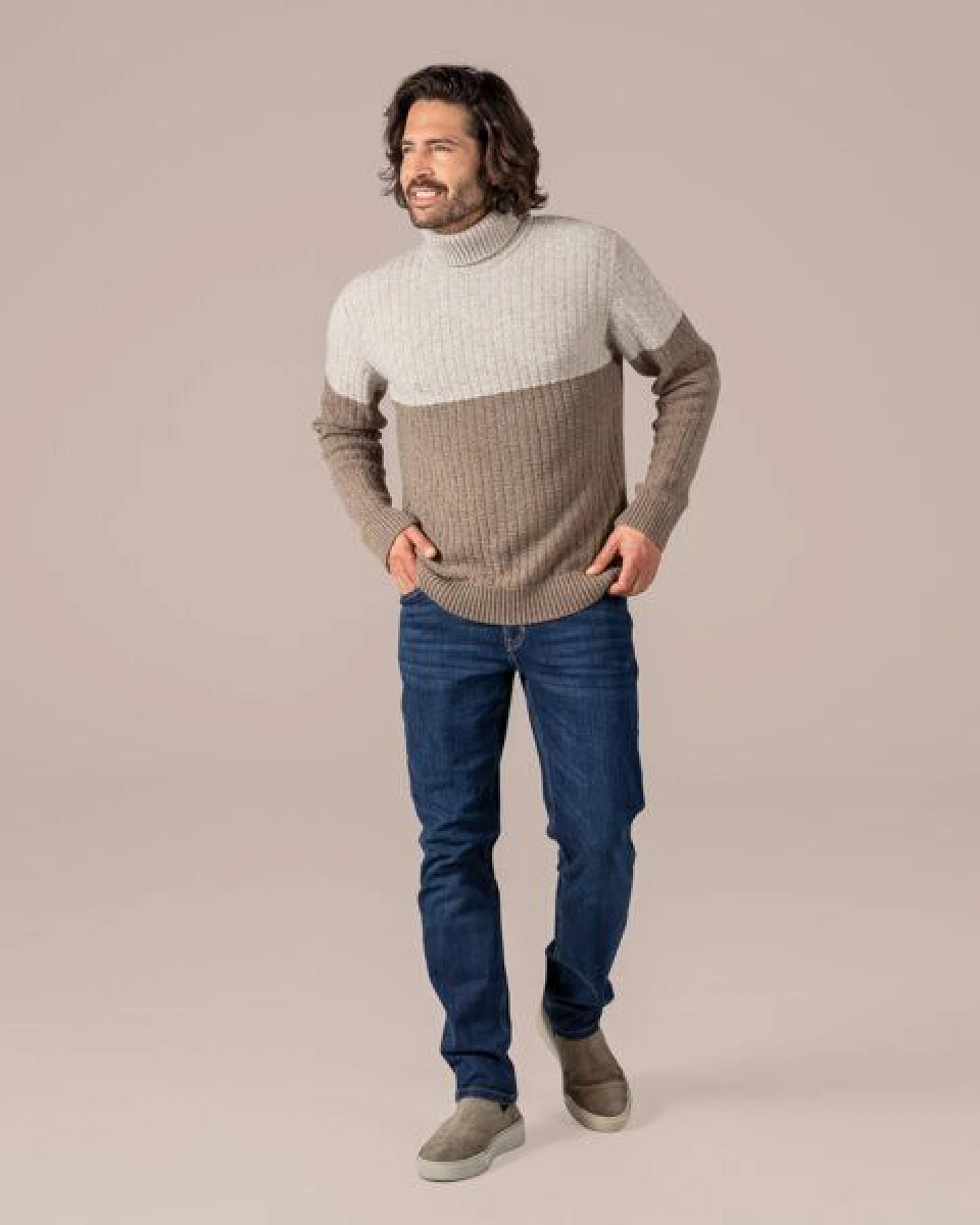 Living Crafts Rollkragenpullover - PATRIZIO – Ansicht 4