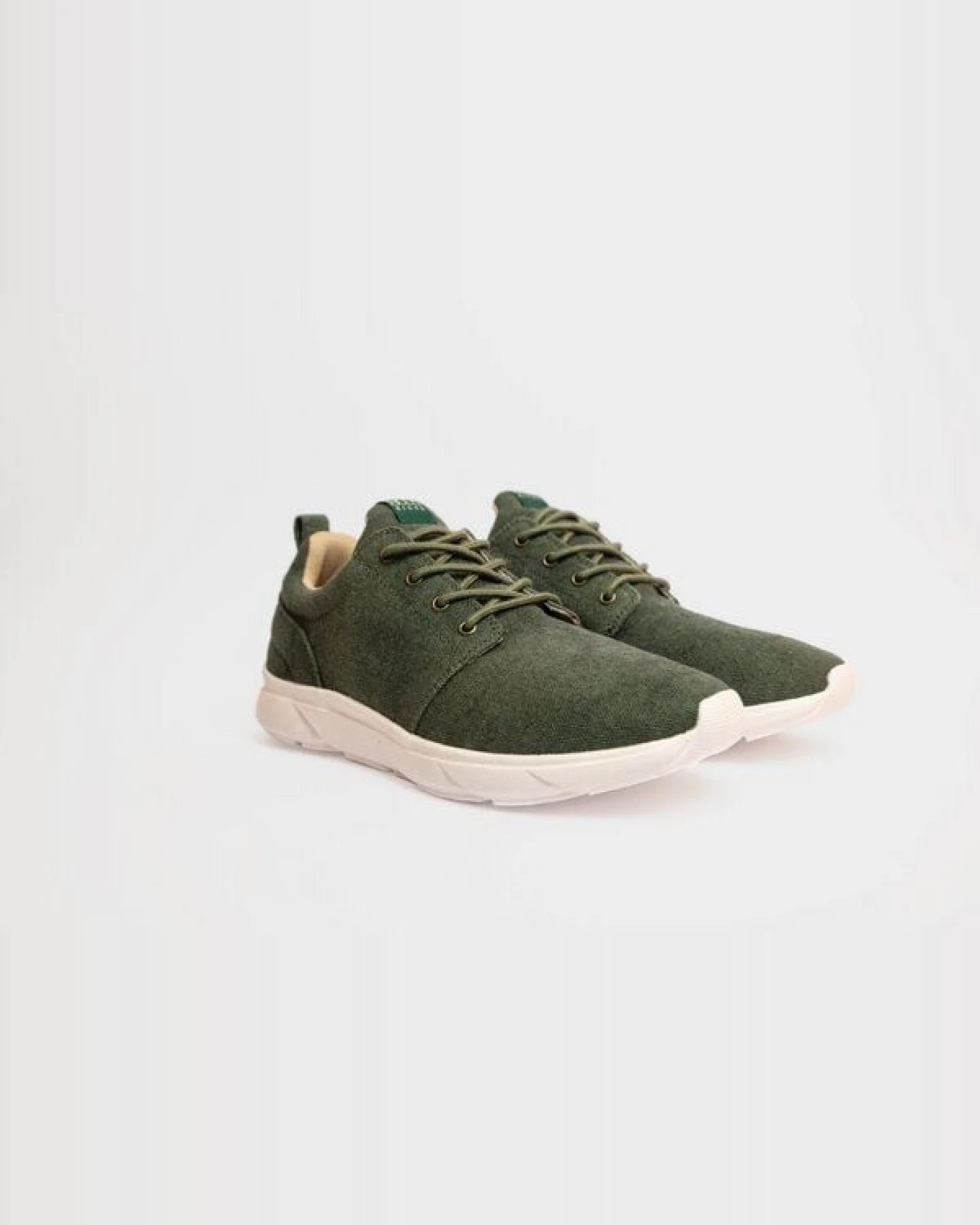 8000Kicks Explorer V2 Dunkelgrün - Wasserdichte Hanfschuhe – Ansicht 2