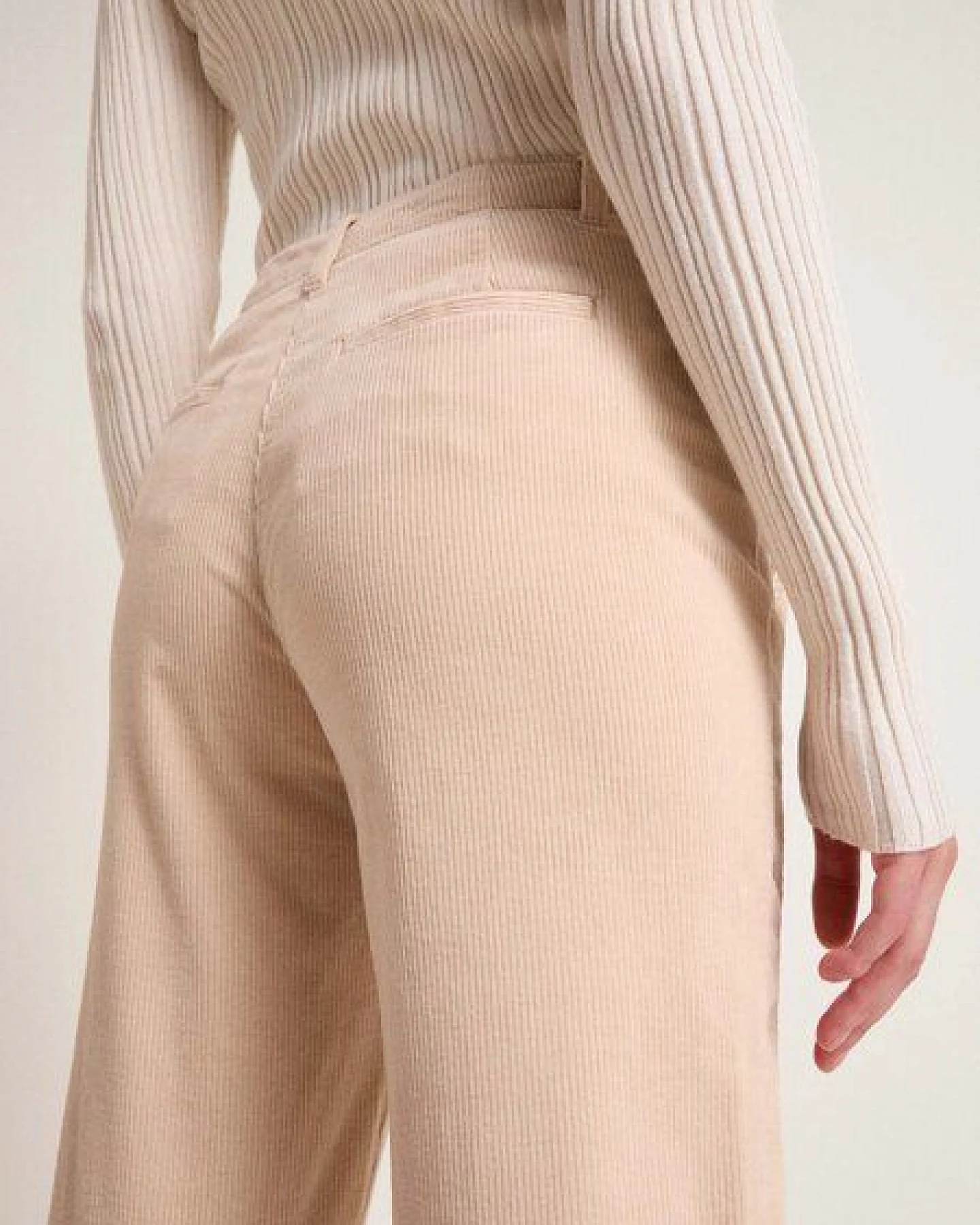 LANIUS Kord Hose aus Bio-Baumwolle – Ansicht 3