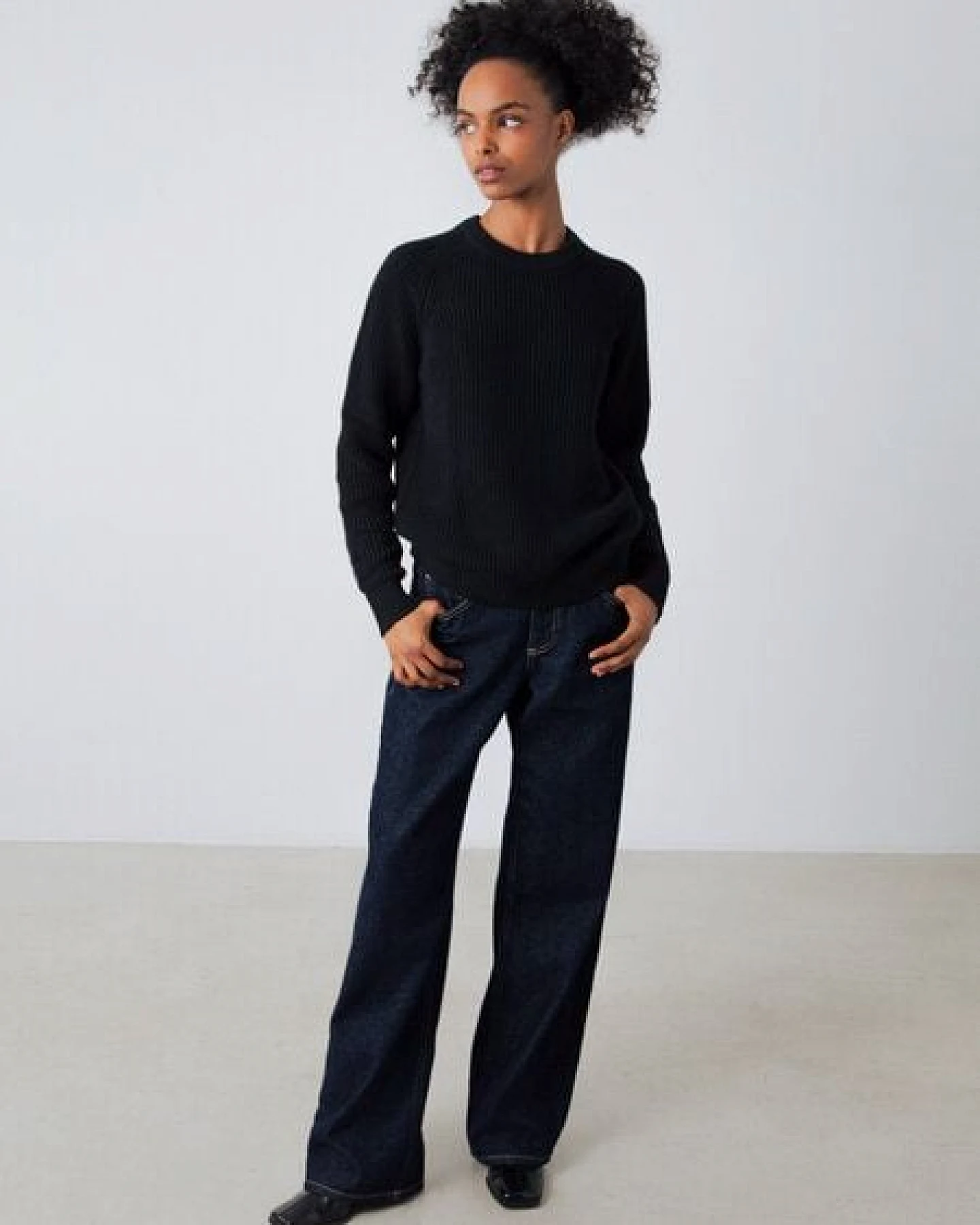 Honest Basics Damen Strickpullover aus 100% Bio-Baumwolle – Ansicht 4